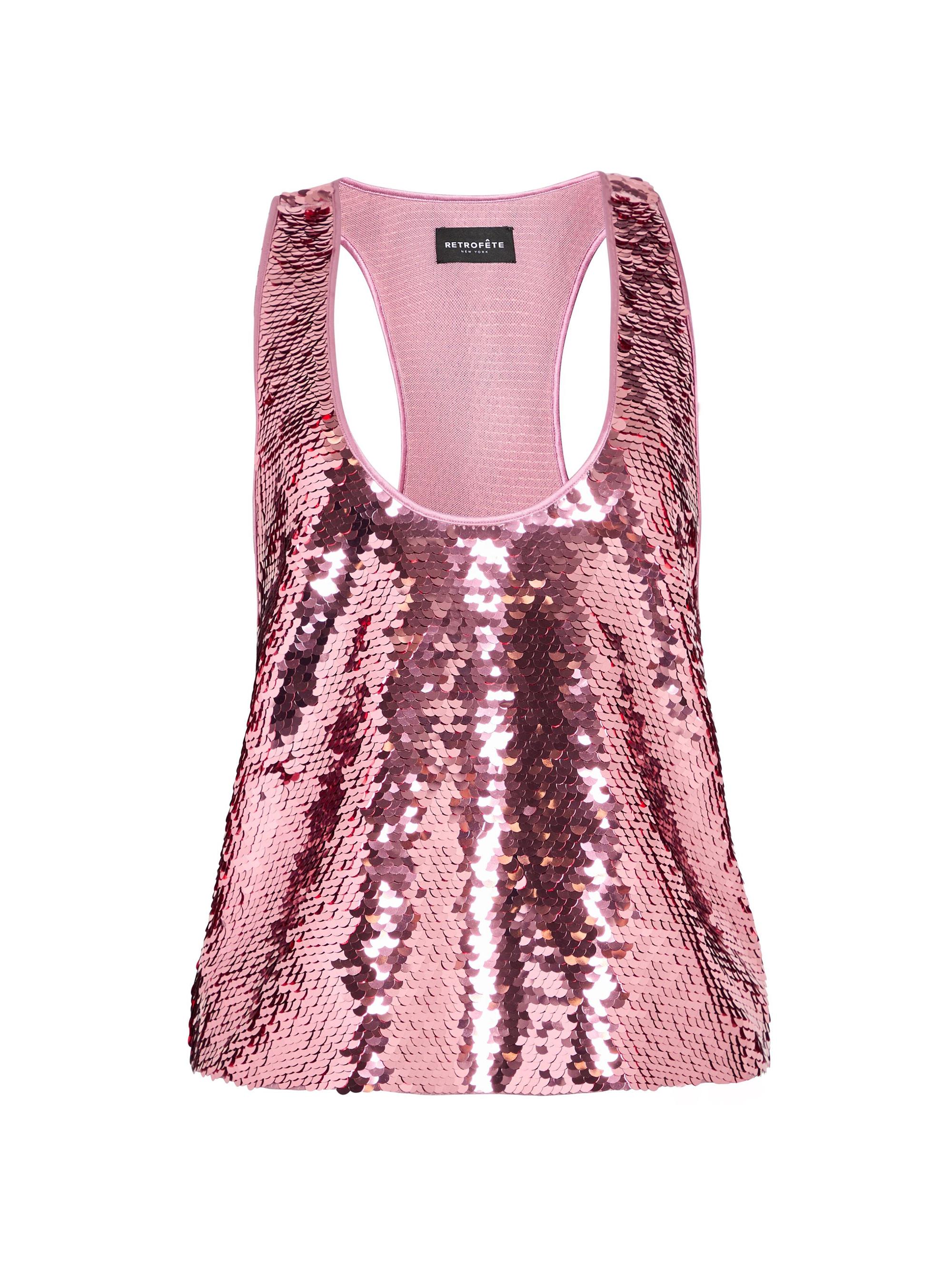 Retrofête Women's Mandy Top - Earl Rose