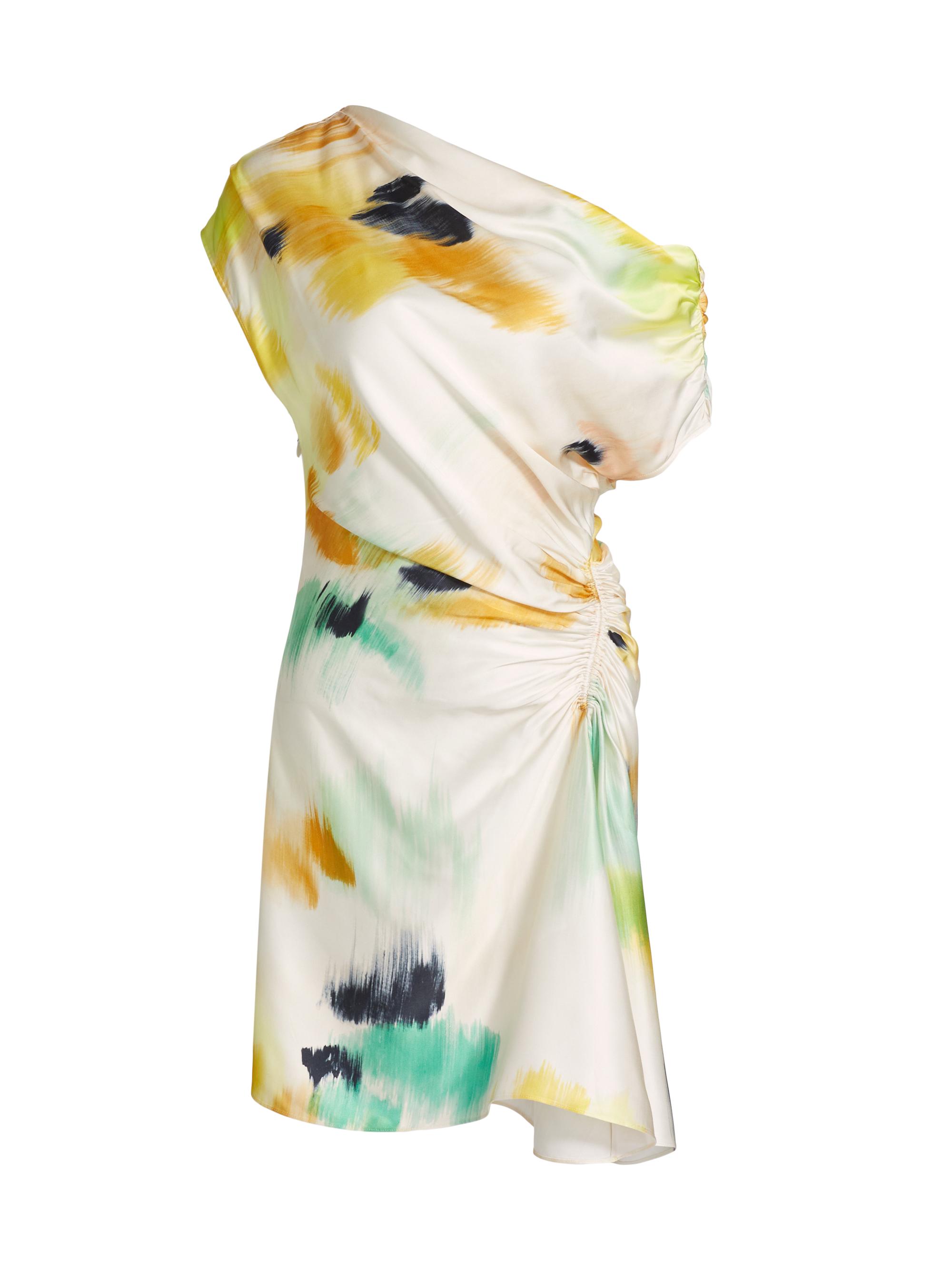A.L.C. Poppy Draped Floral Minidress | Saks Fifth Avenue