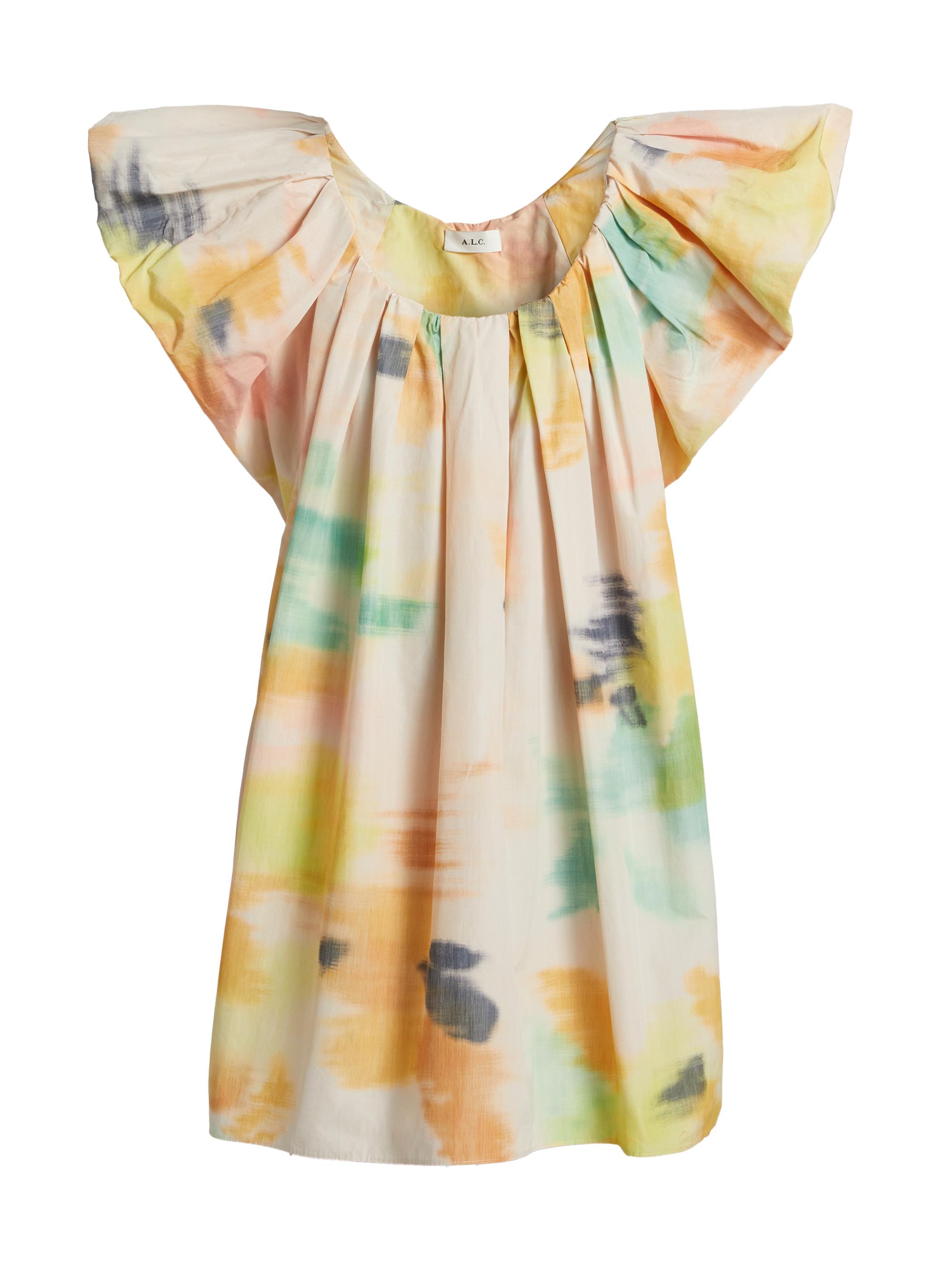 A.L.C. Women's Abi Watercolor A-Line Minidress - Floral Multi