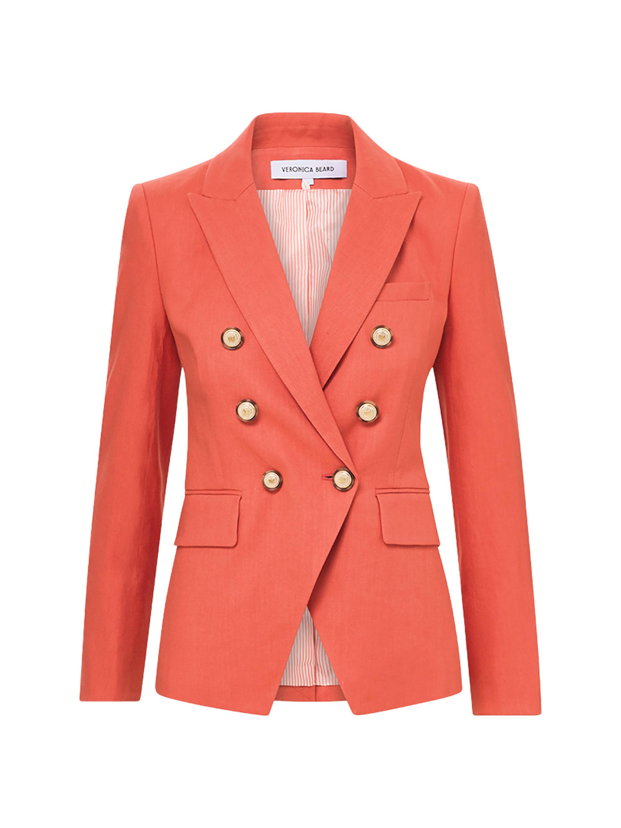 Veronica Beard Women's Miller Dickey Jacket - Persimmon