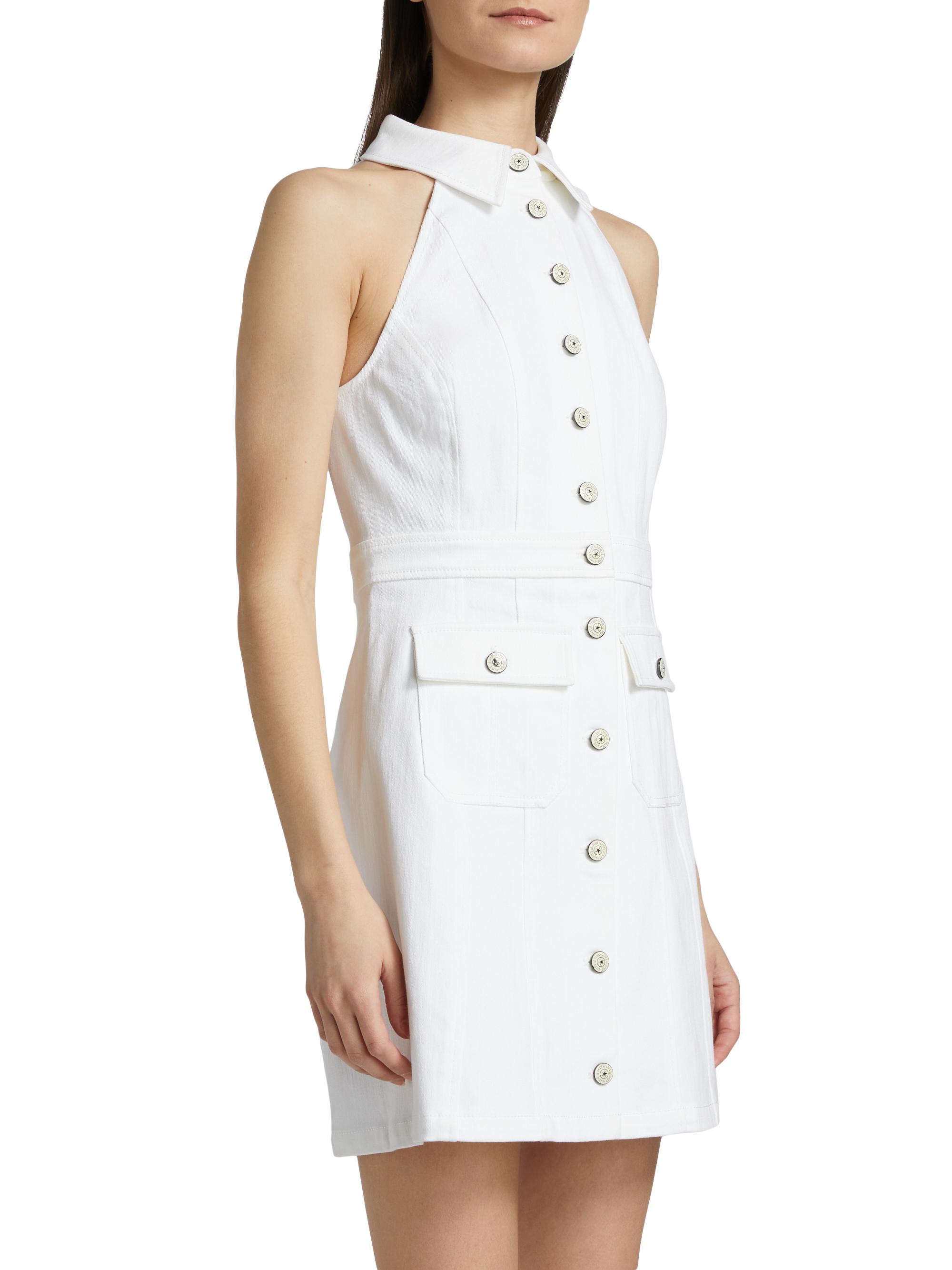 saks fifth avenue figue aurelia cotton mini dress Altar'd State | Aurelia Mini Dress | IVORY-BLUE | Material: 100% Rayon