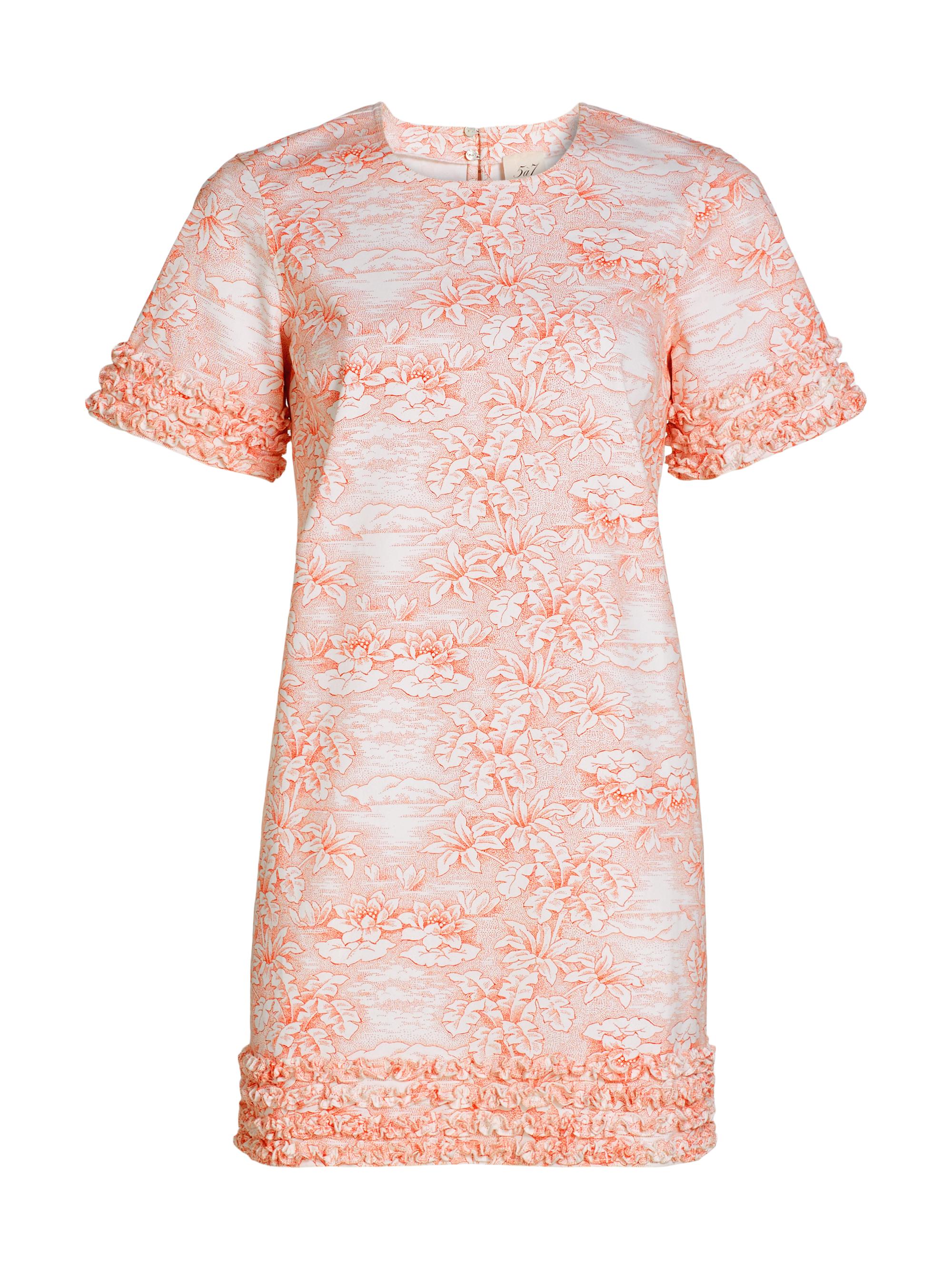 Cinq à Sept Women's Ashton Floral Stretch-Cotton Minidress - White Cherry Tomato