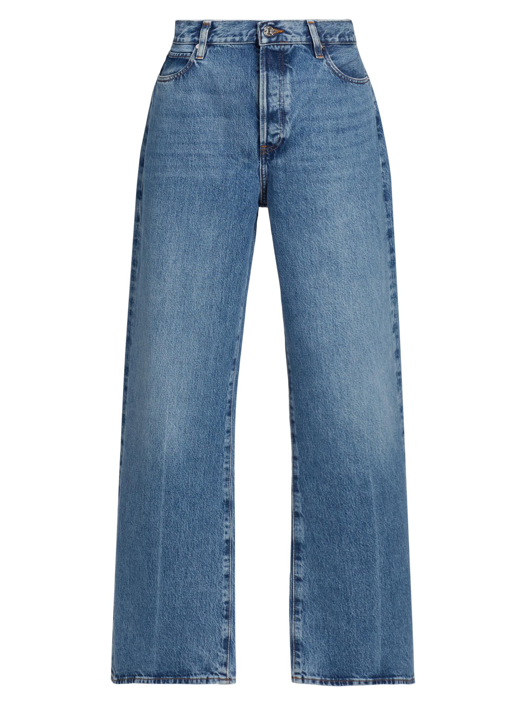FRAME Women's The Loose Wide-Leg Jeans - Rundown