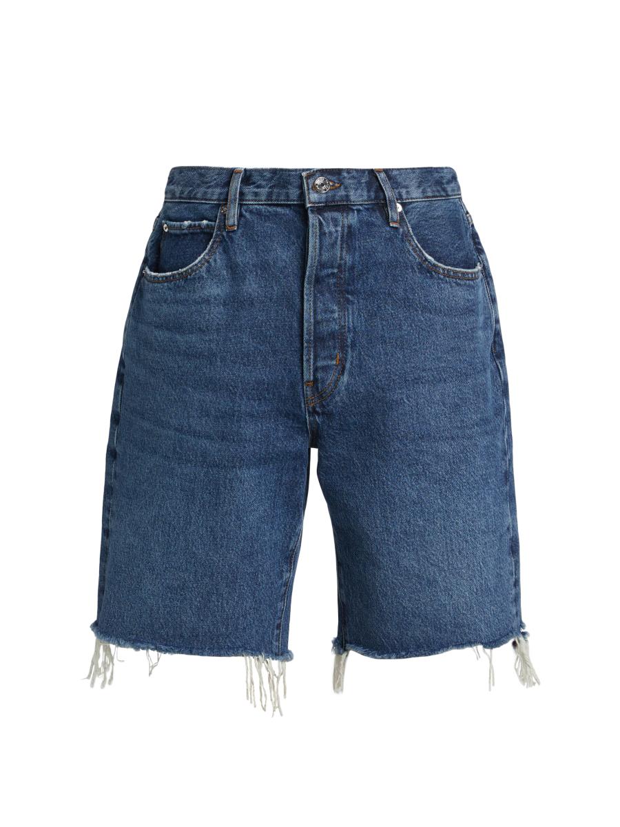 FRAME The Leisure Denim Shorts | Saks Fifth Avenue