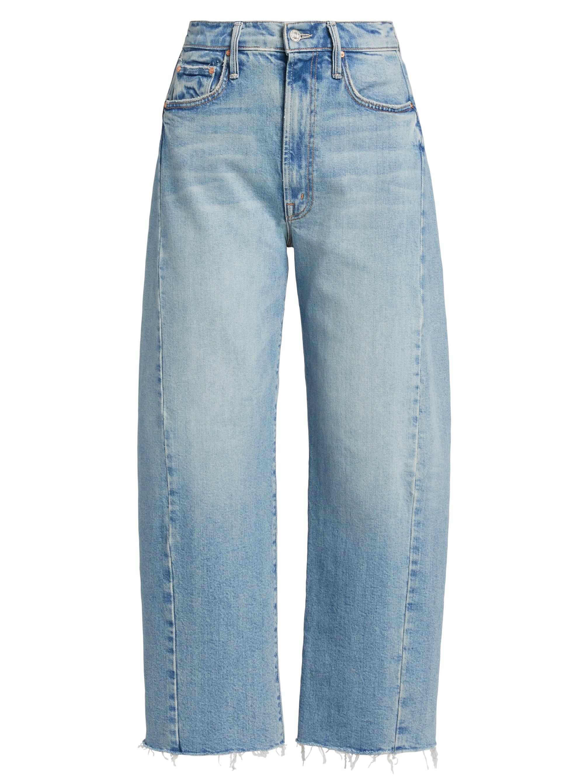 Mother Women's The Half Pipe High-Rise Straight-Leg Ankle Jeans - I Confess
