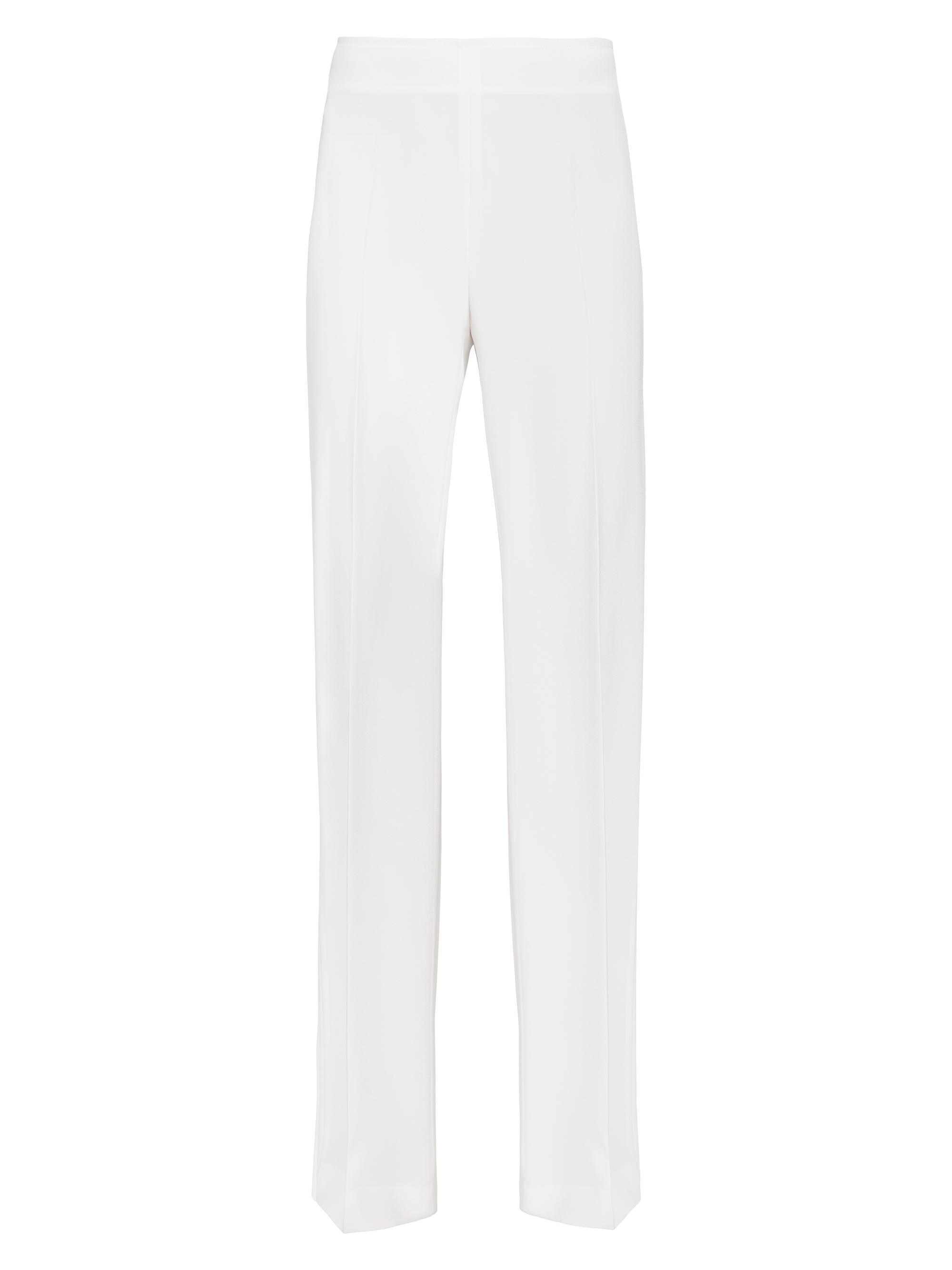 Santorelli Women's Tailored Straight-Leg Pants - Cream