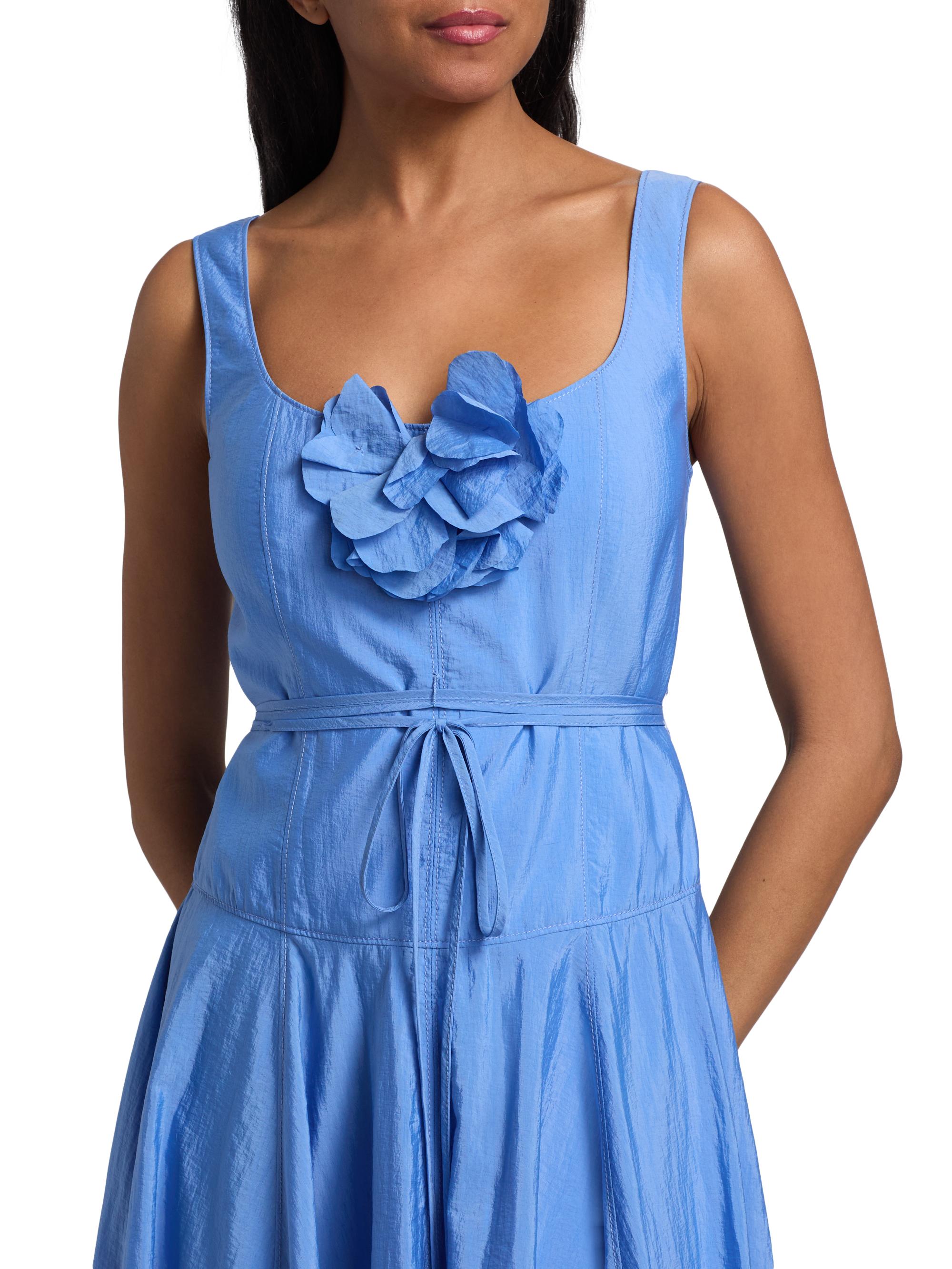Qucciane様 Cinq à Sept Joisian Flower Midi-Dress | Saks Fifth Avenue