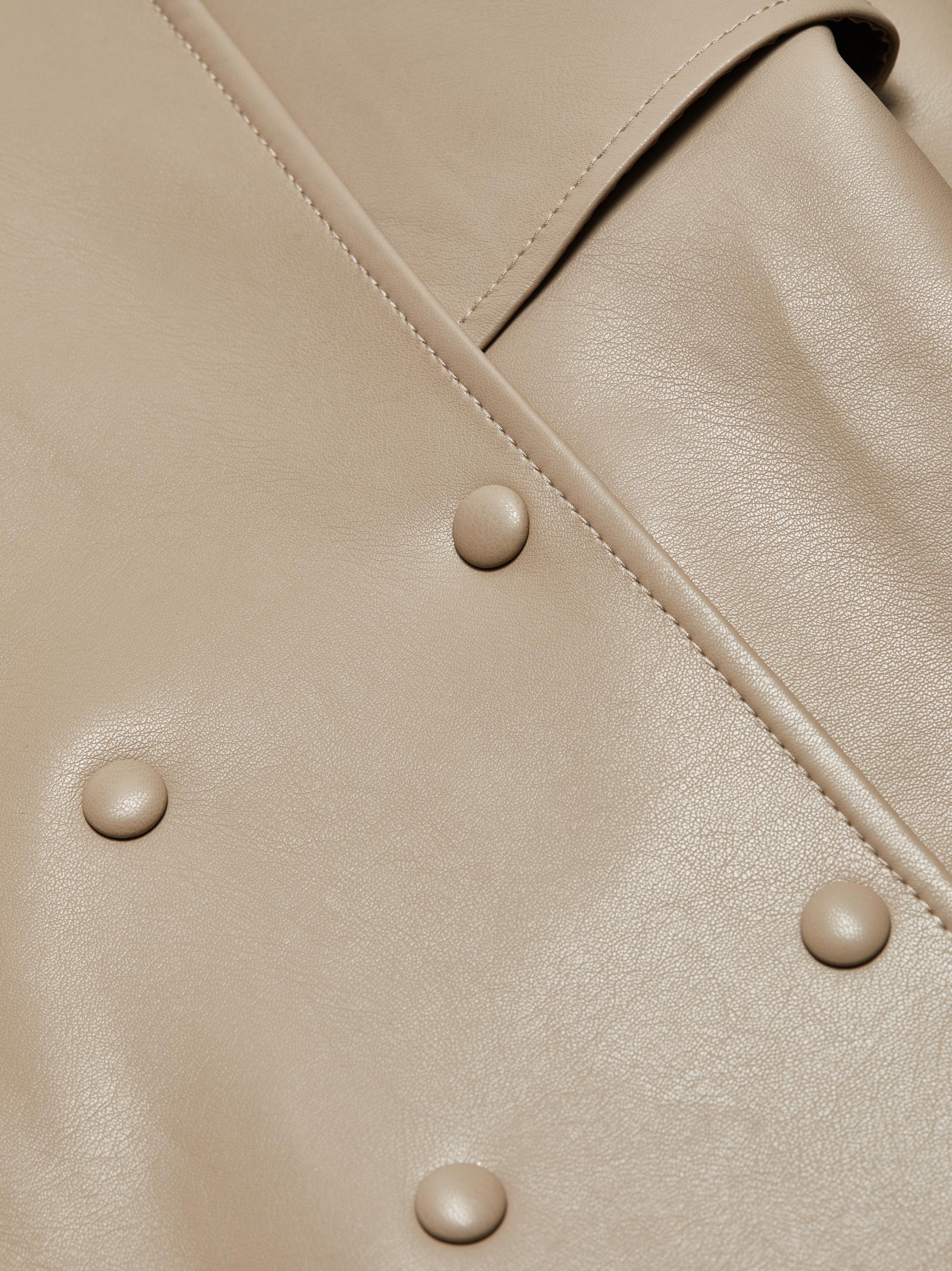 If Only Studio Faux Leather Trench Coat | Saks Fifth Avenue