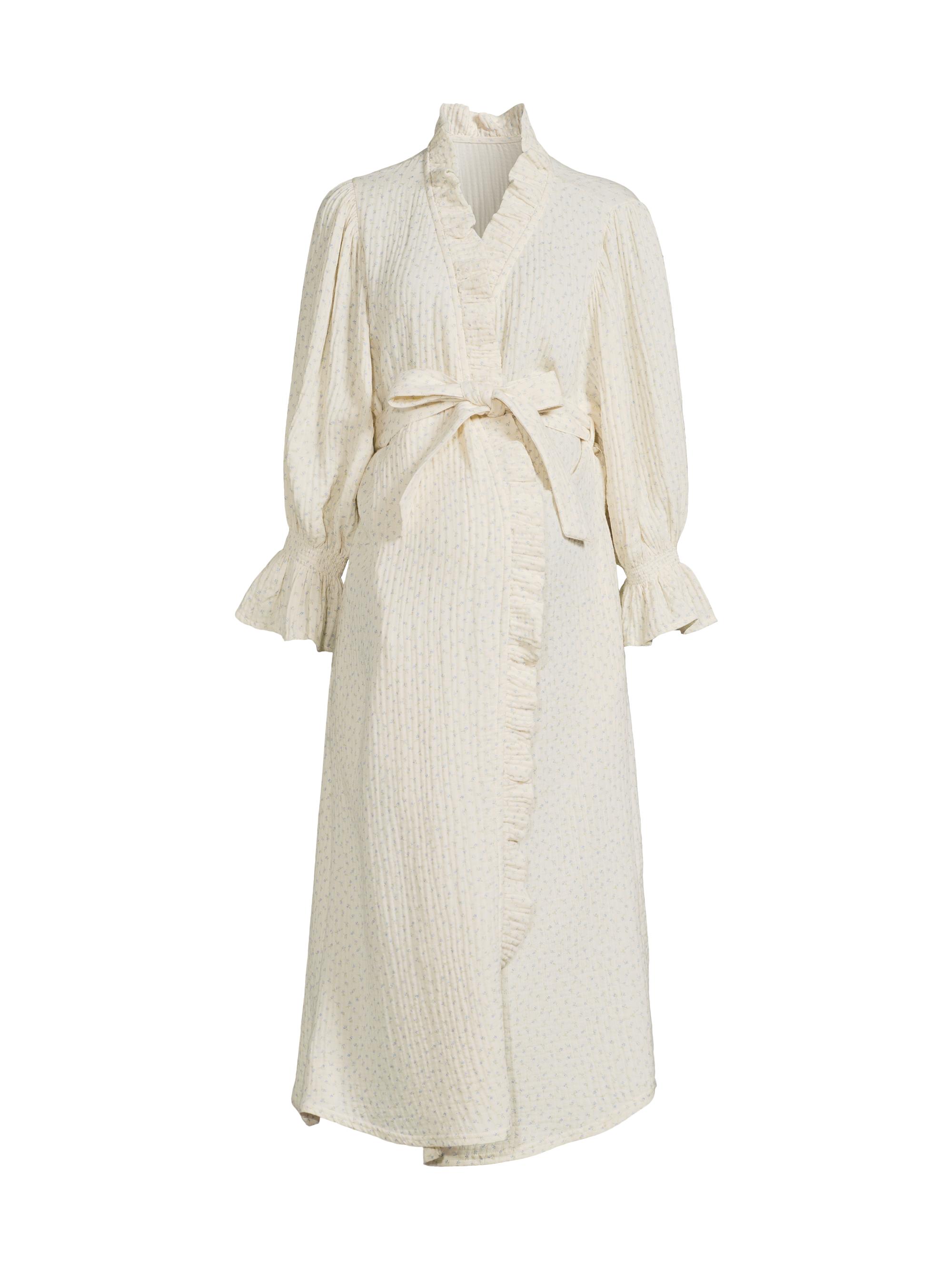 Nothing Fits But Women's Muslin Gauze Robe - Hyacinth