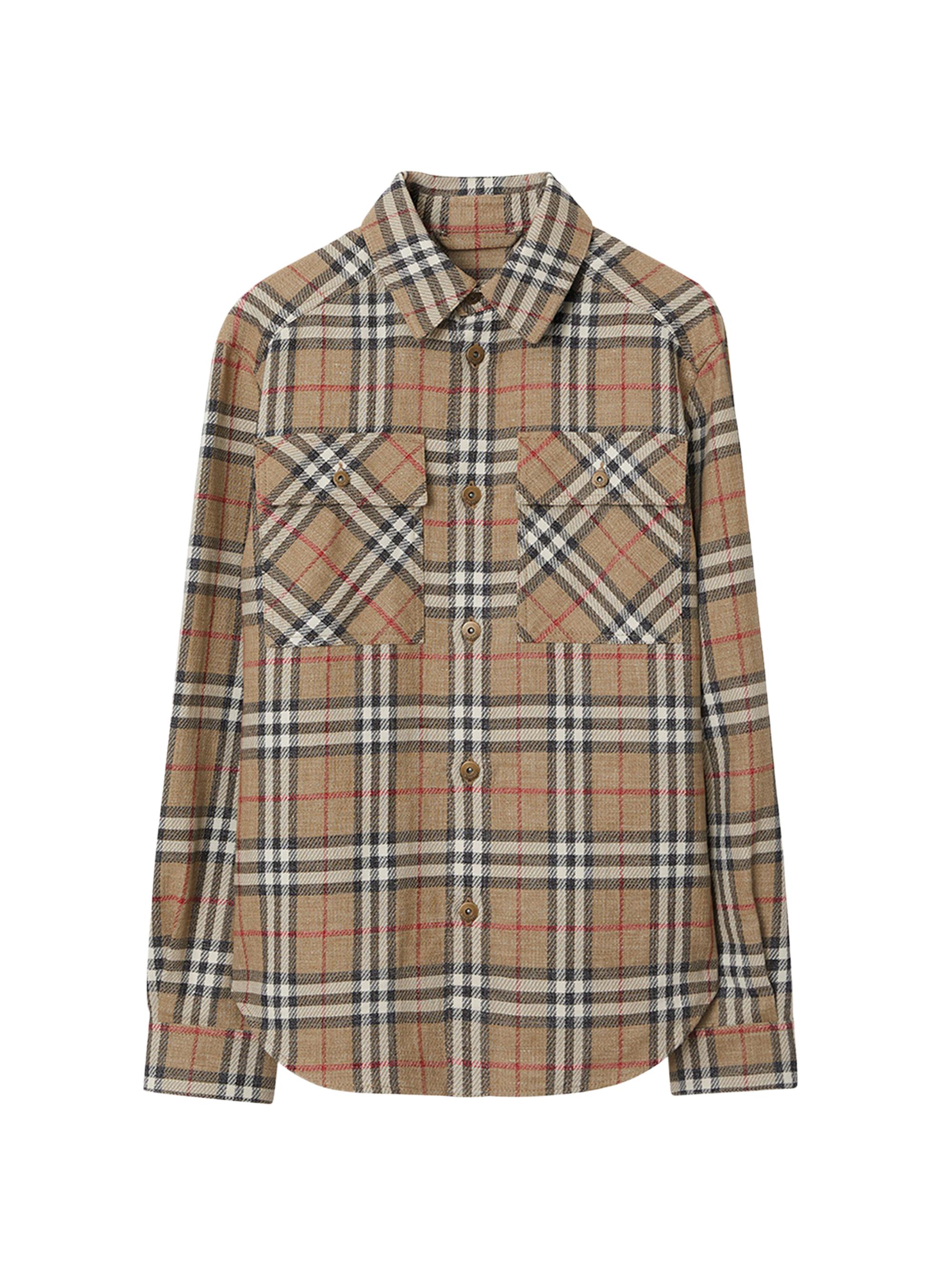 Burberry Somerton Check Shirt | Saks Fifth Avenue