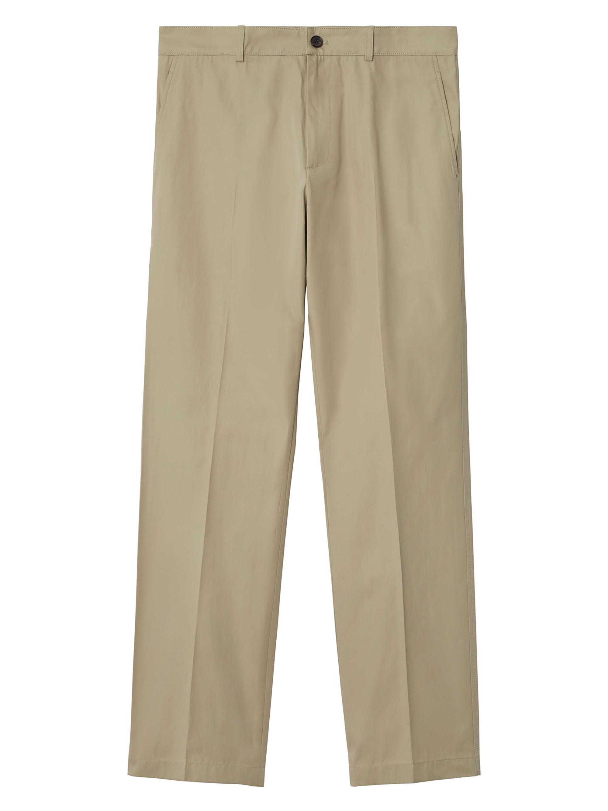 Burberry Men's Crease-Front Chino Pants - Skylark