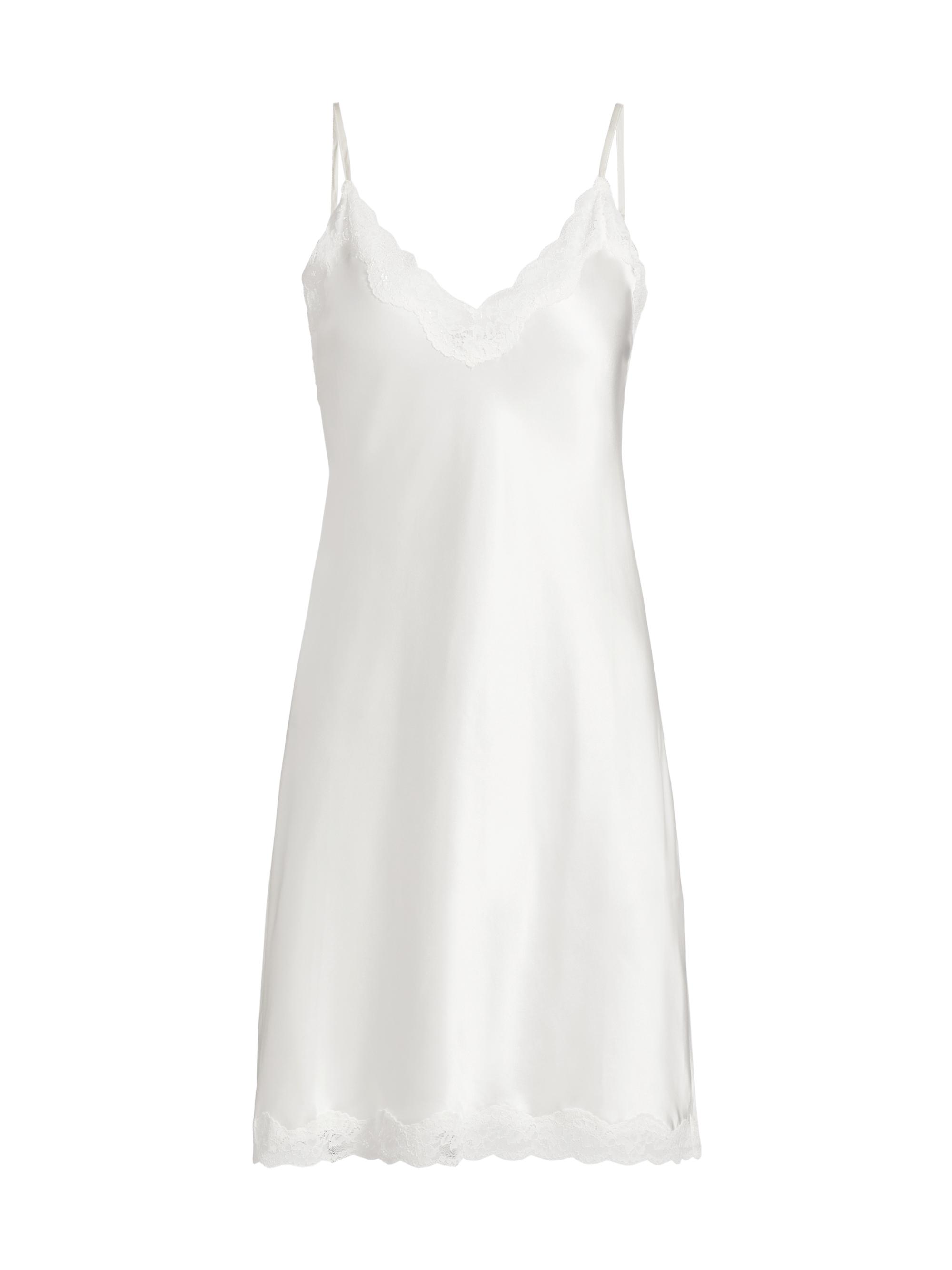 Papinelle Women's Camille Silk Lace Mini Slip -