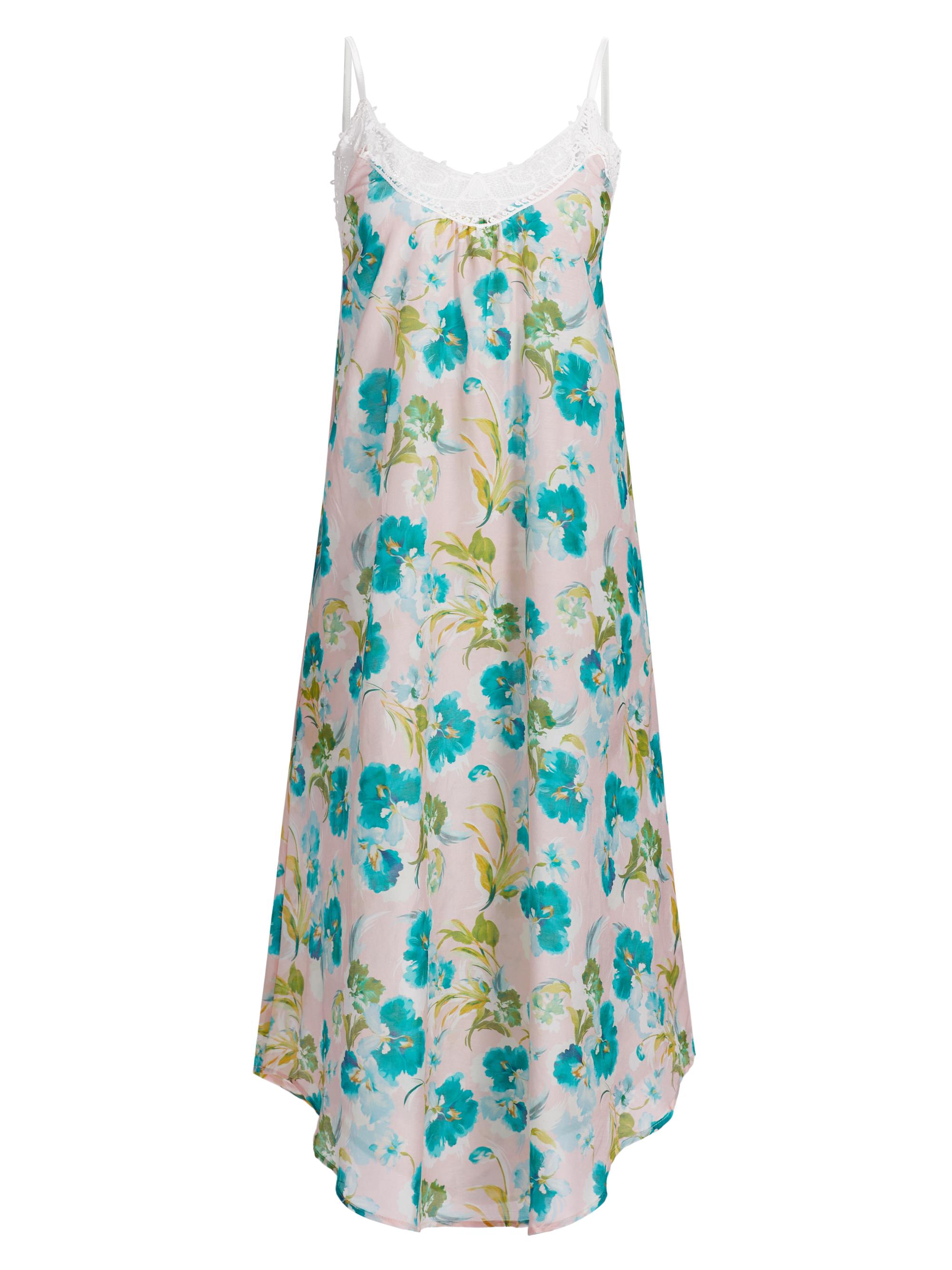 Papinelle Women's Audrey Floral Lace Maxi Nightie - Lace Pink