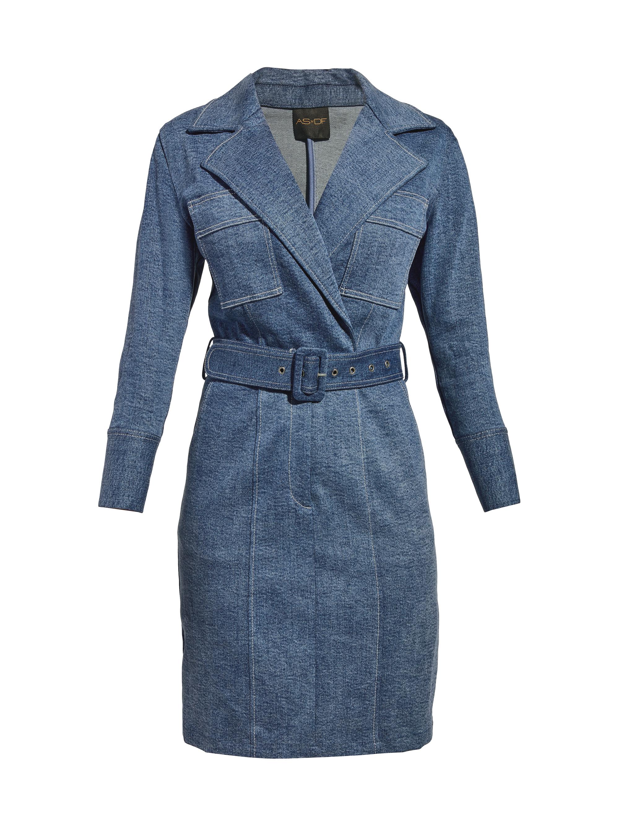 AS by DF Women's Gianna Dress - Med Wash Denim