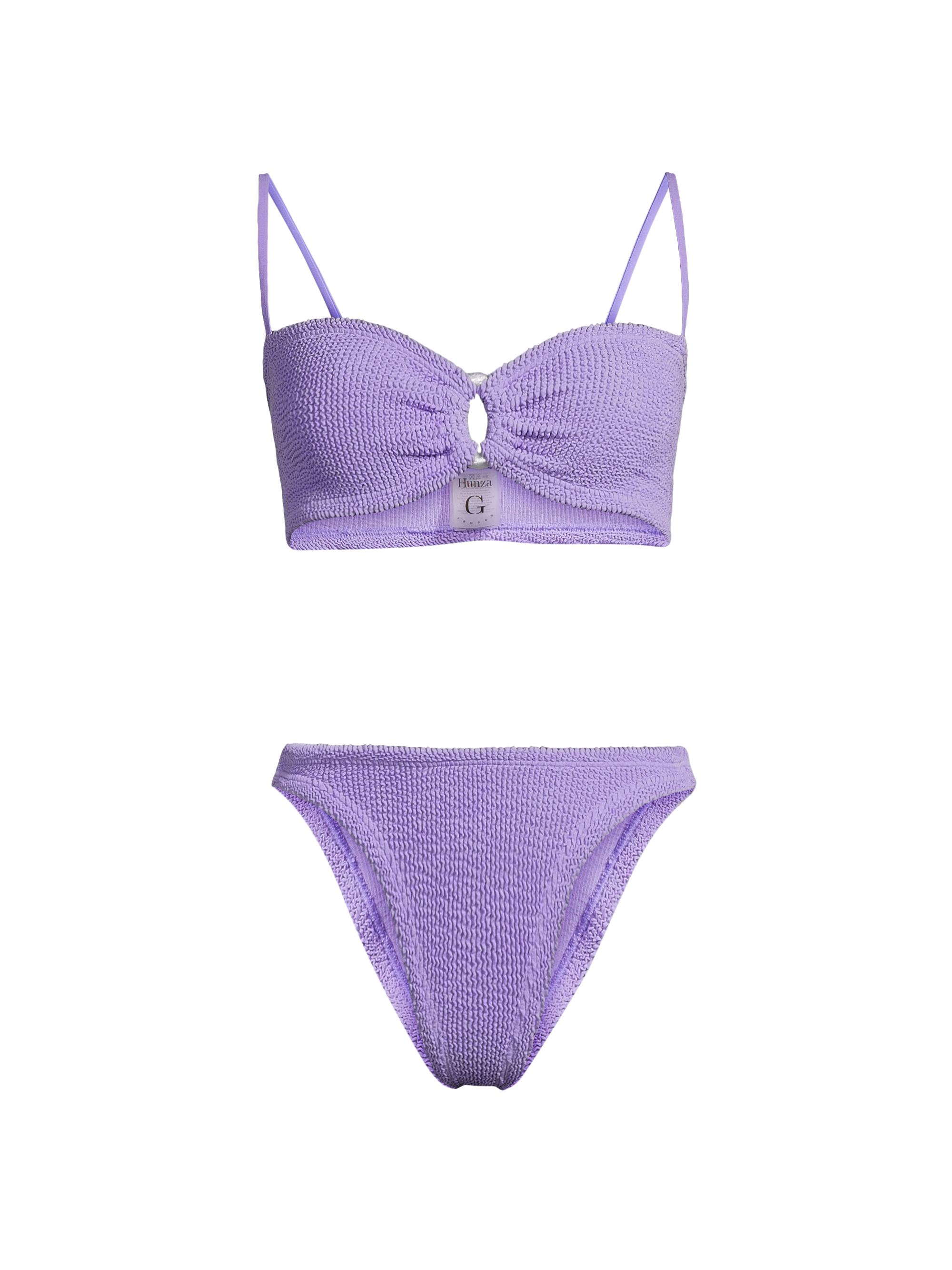 Hunza G Women's Misty High-Cut Bikini - Lilac