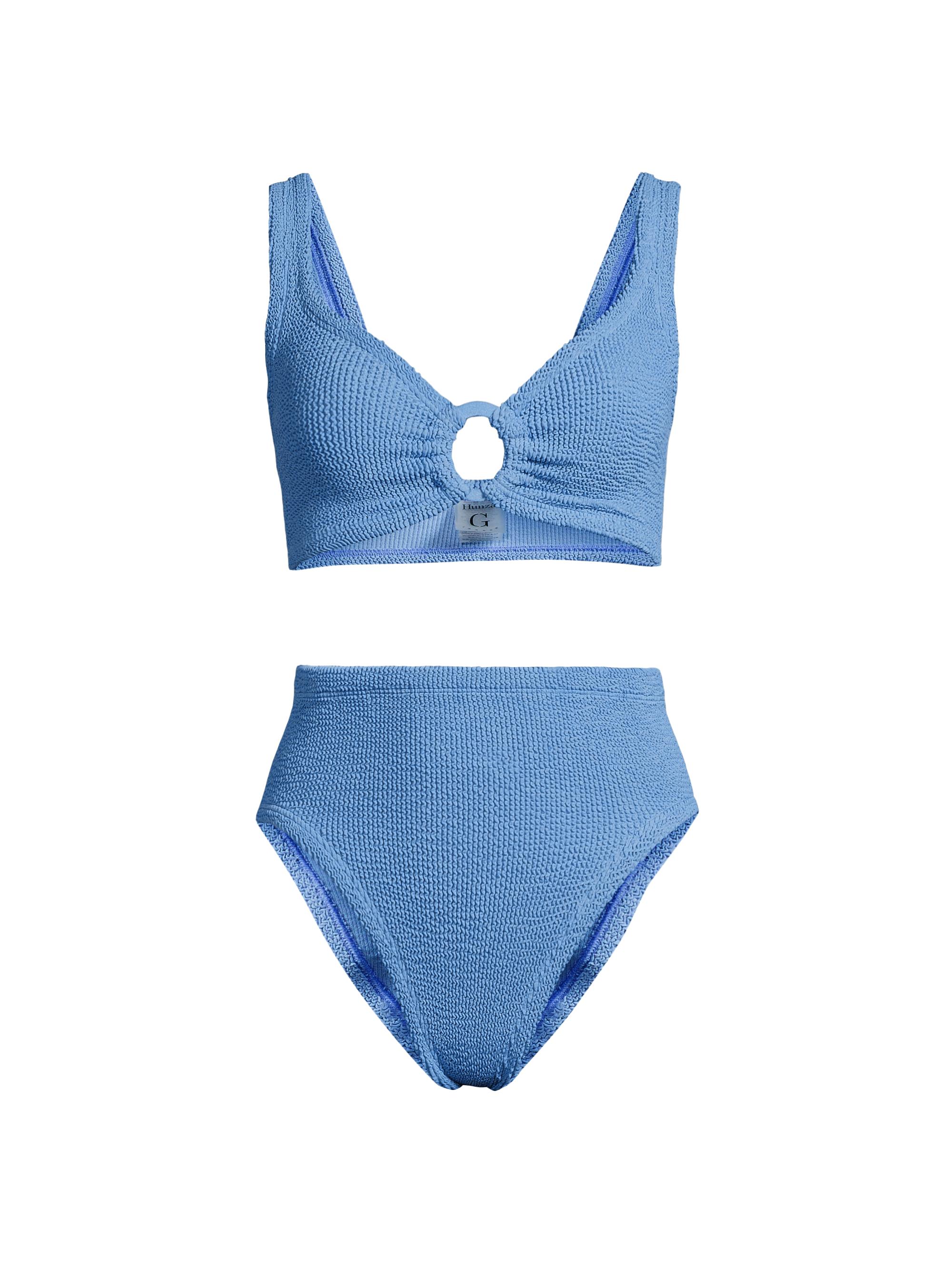 Hunza G Women's Nadine O-Ring Bikini - Cornflower