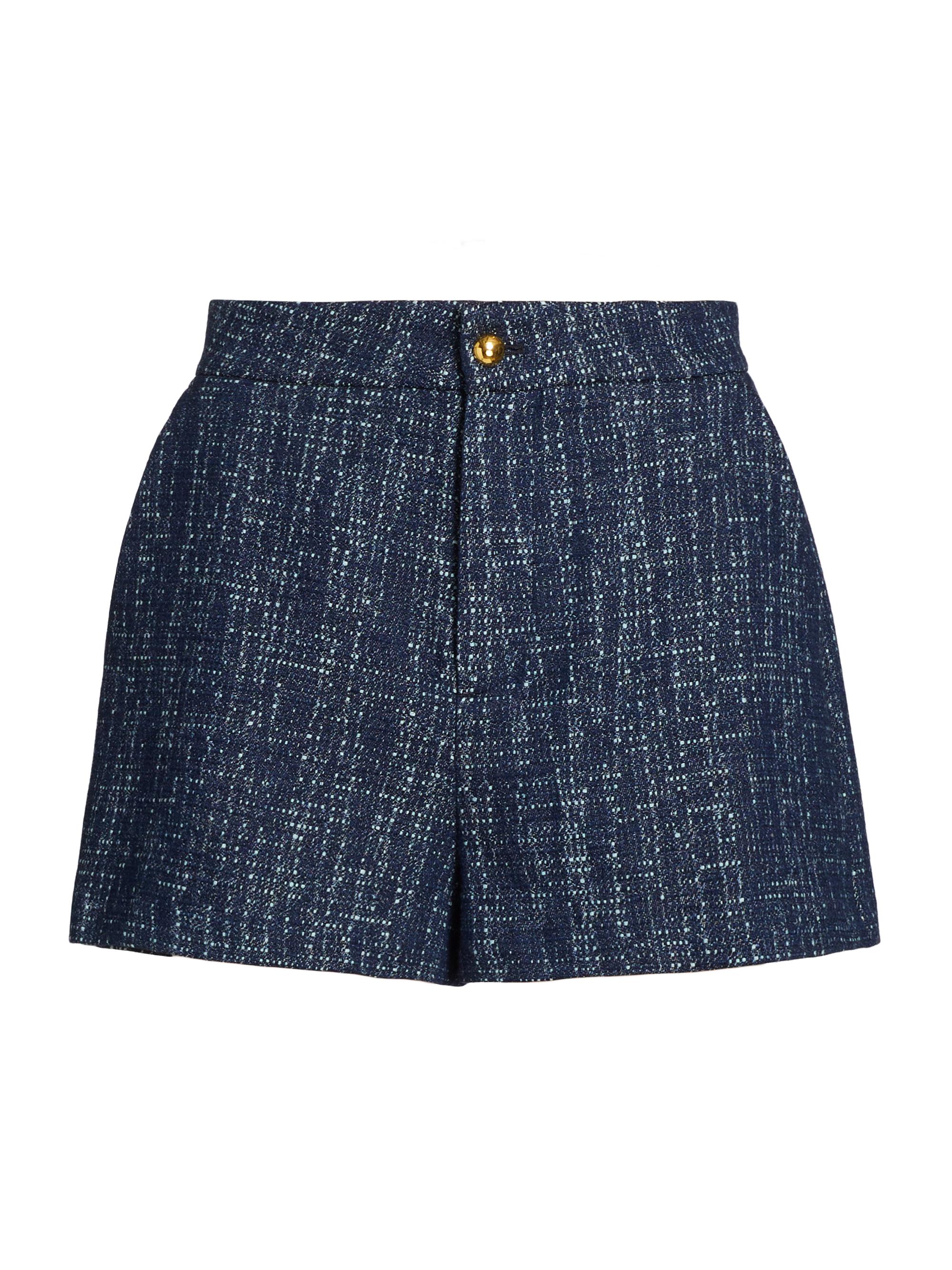 FRAME Women's The Tweed Shorts - Indigo