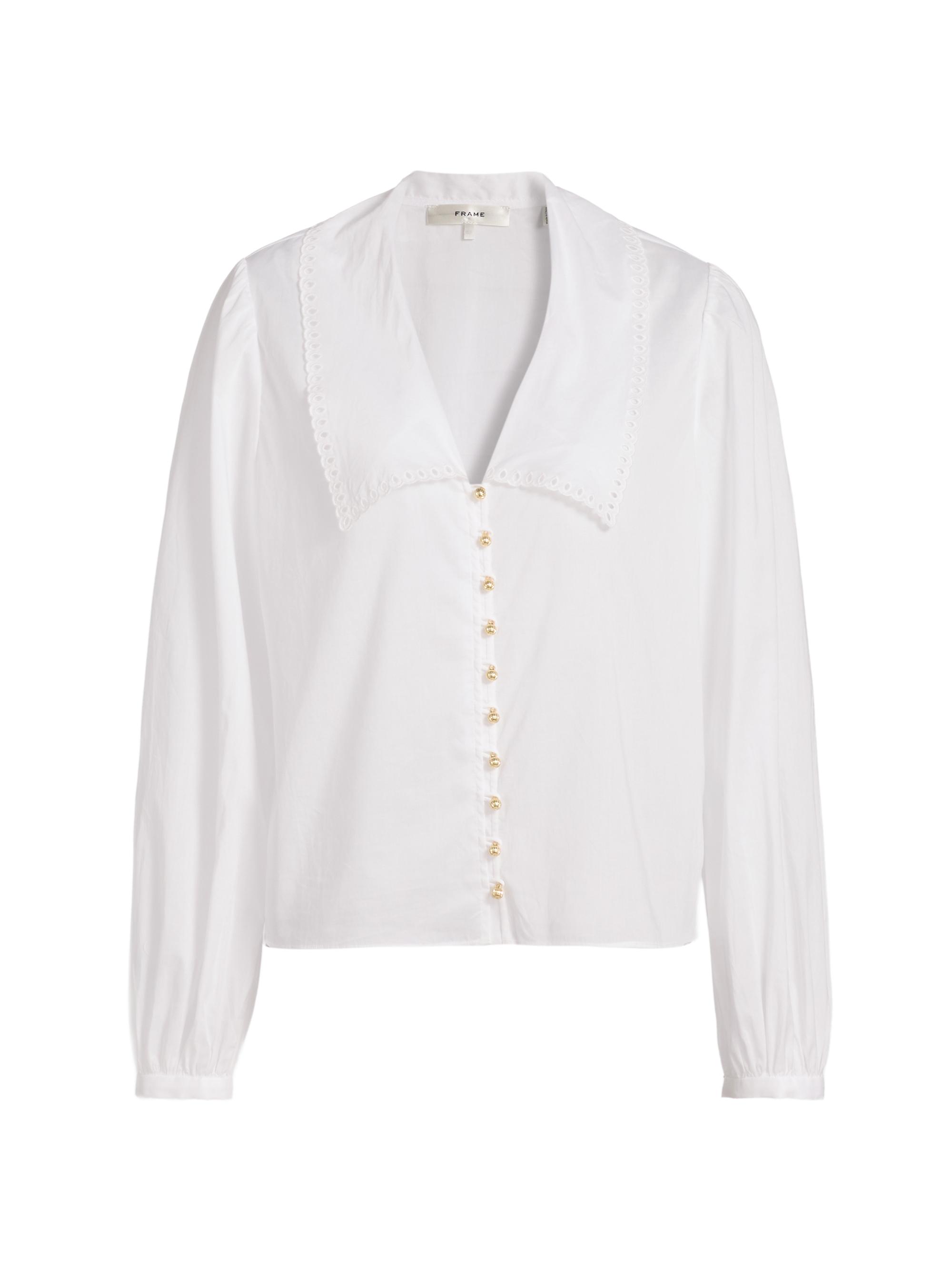 Zadig & Voltaire Theby Cotton Crop Shirt | Saks Fifth Avenue
