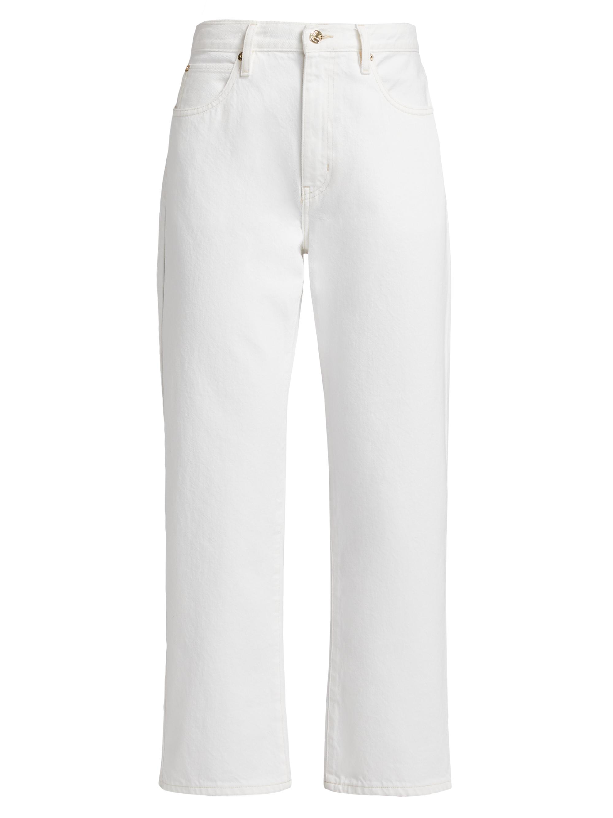 FRAME Women's The Hang Straight Pants - Au Natural Clean
