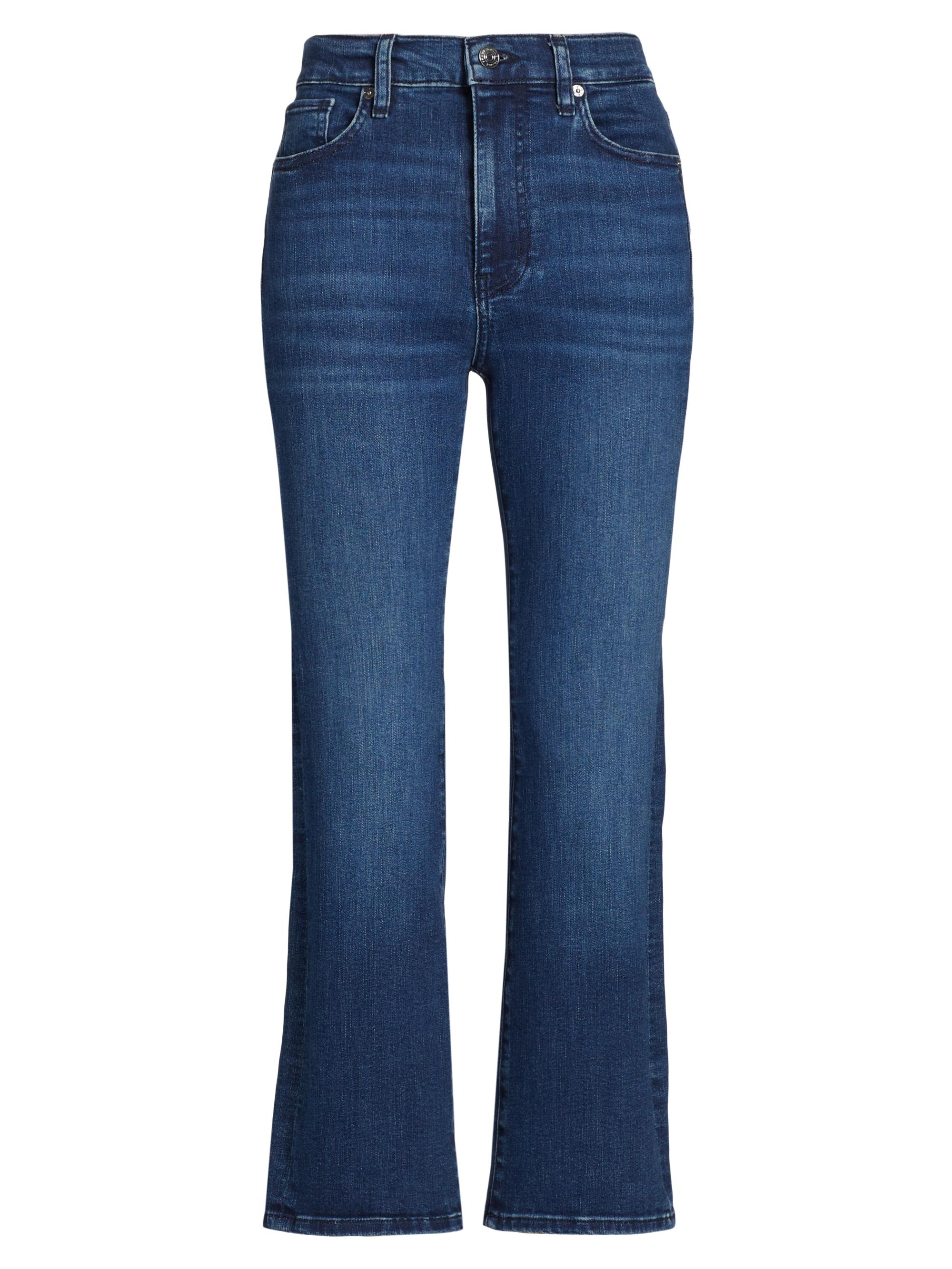 Frame Le Crop Flare Coated Jeans | Saks Fifth Avenue