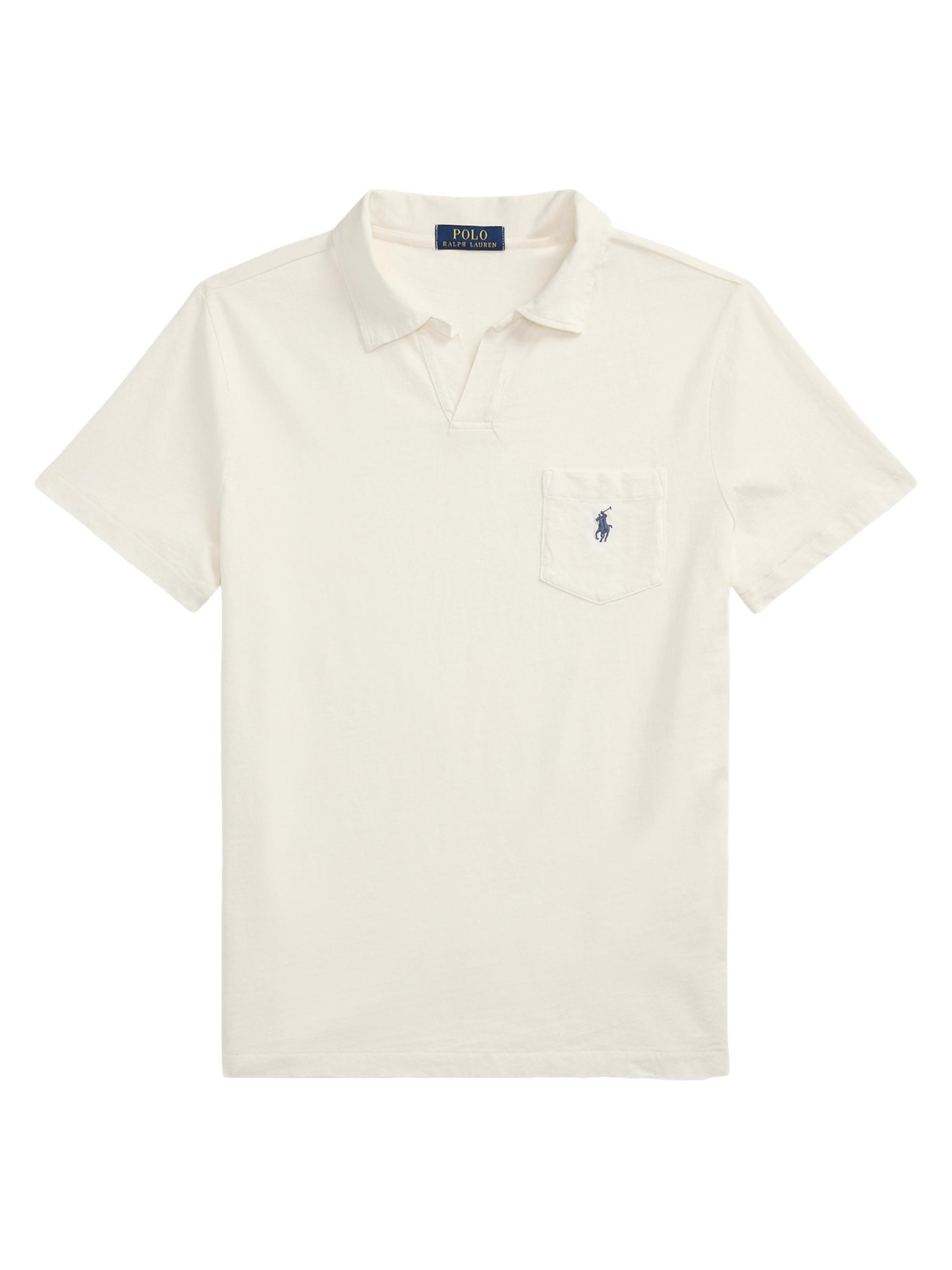 Polo Ralph Lauren Cotton-Linen Johnny Collar Polo Shirt | Saks