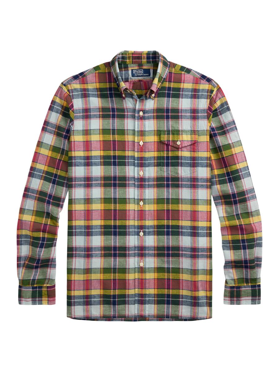 Polo Ralph Lauren Classic Fit Madras Plaid Shirt | Saks