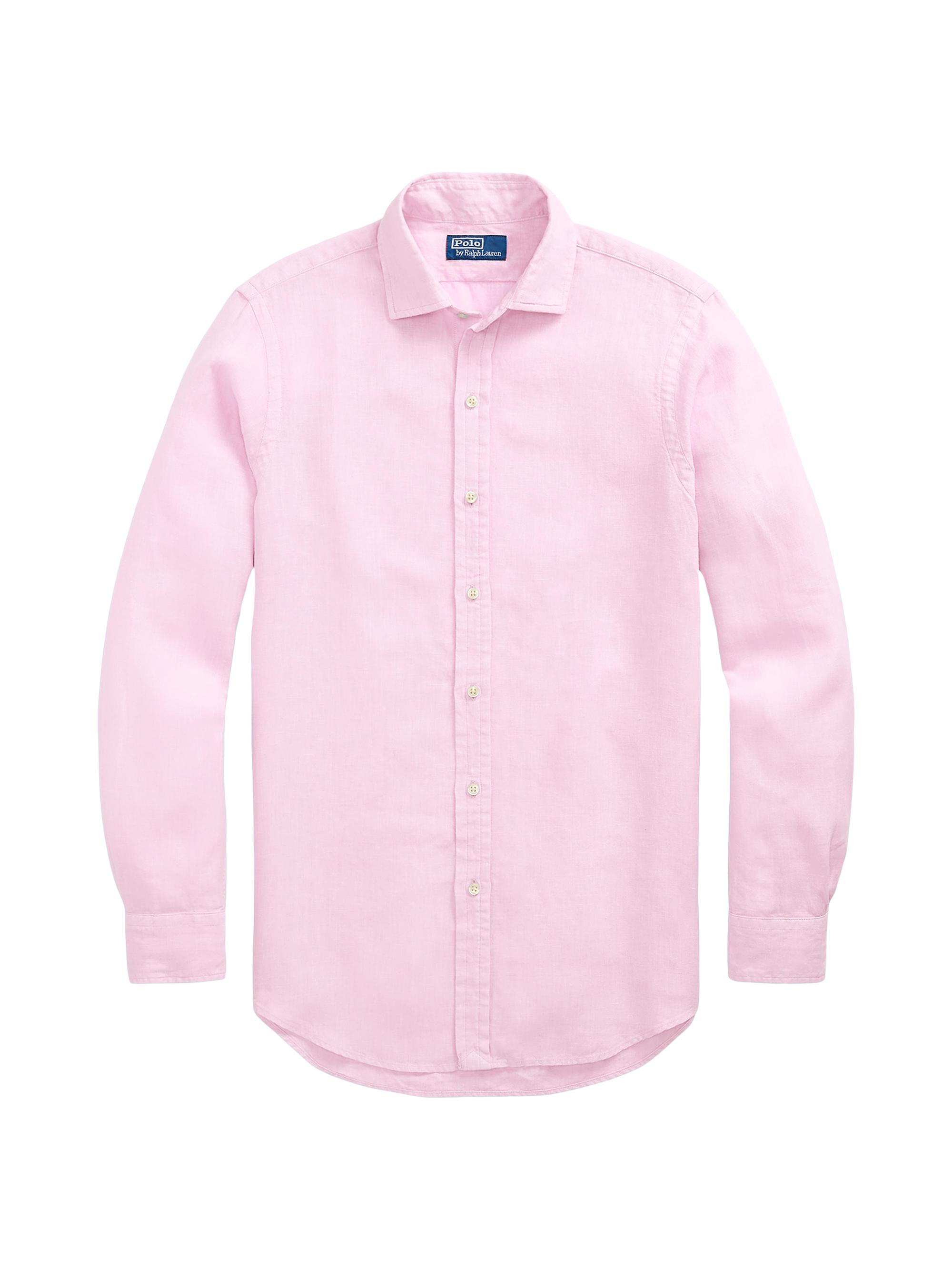 トップス Polo Ralph Lauren CLAYTON Linen Cotton 90s Vintage Polo Ralph Lauren Clayton Floral Button up Shirt