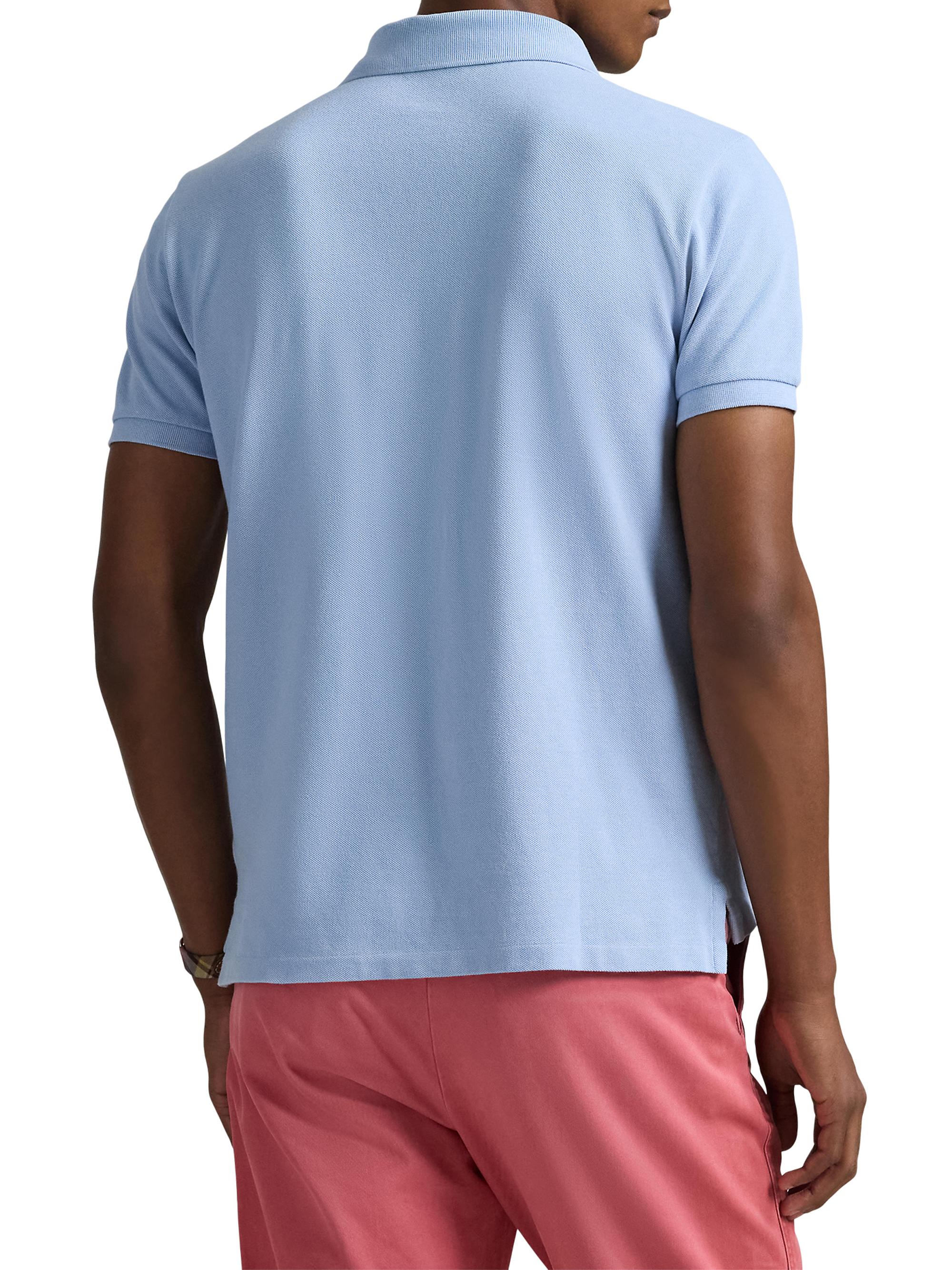 Polo Ralph Lauren Custom-Slim-Fit Big Pony Mesh Polo Shirt | Saks