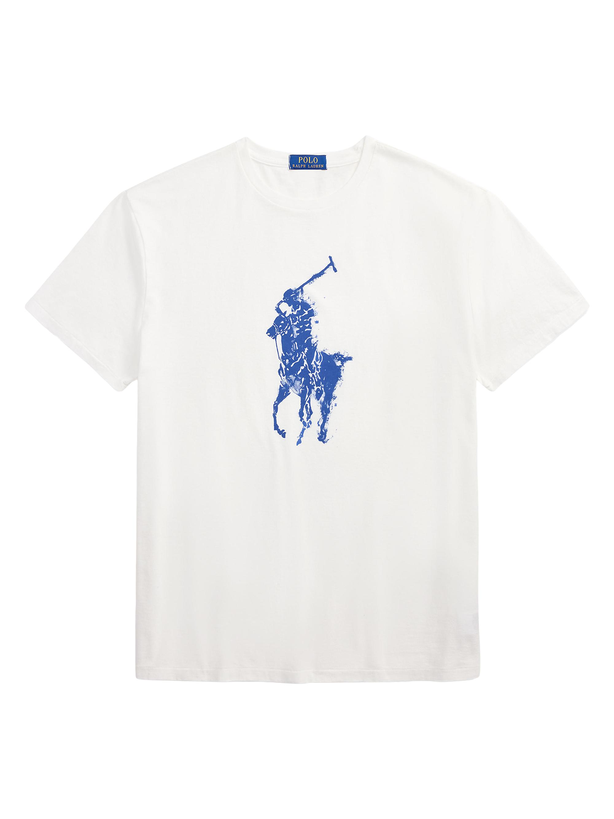 Polo Ralph Lauren Men's Classic-Fit Big Pony Jersey T-Shirt - Turquoise Nova