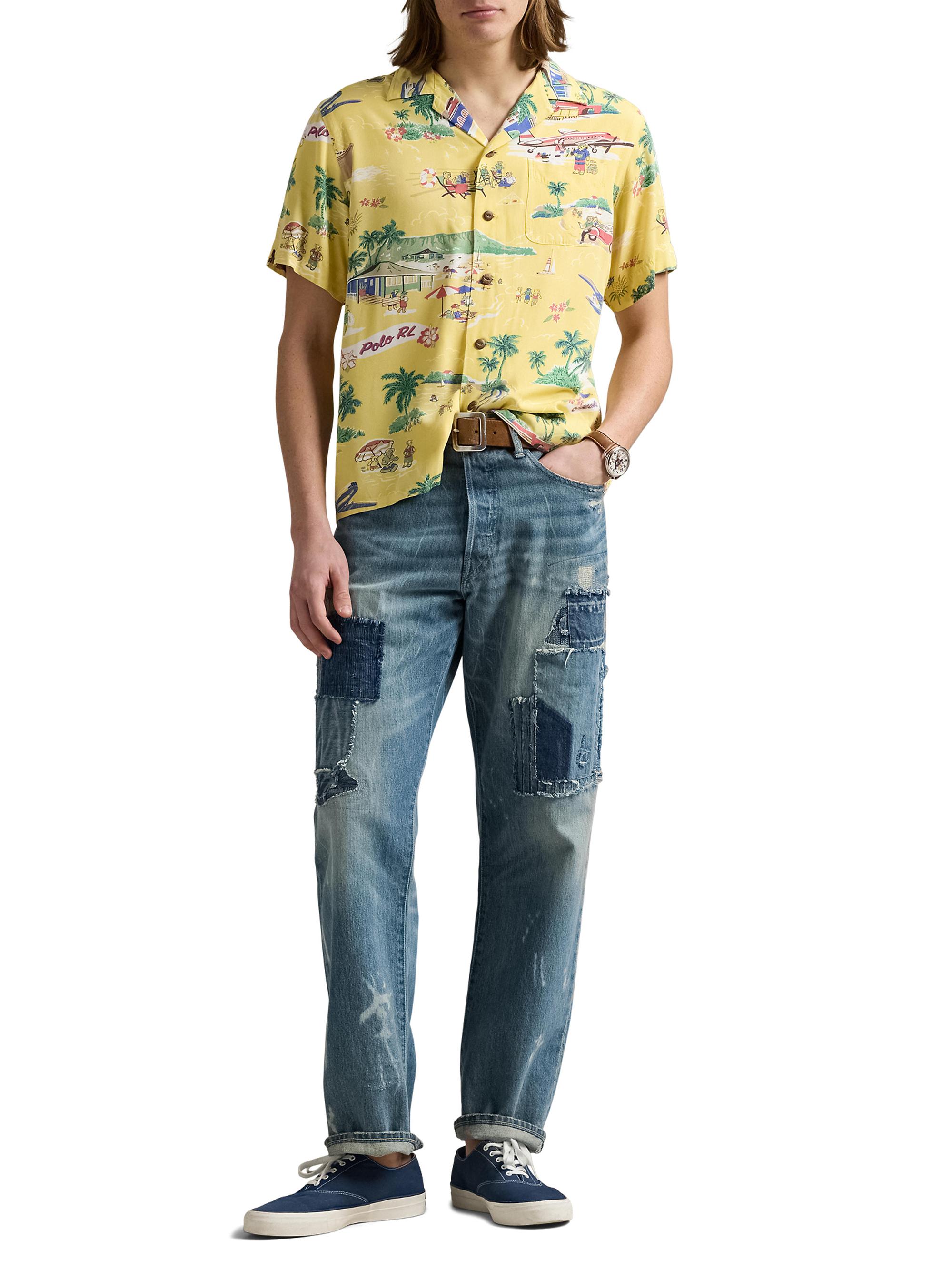 Polo Ralph Lauren Classic-Fit Polo Bear Camp Shirt | Saks