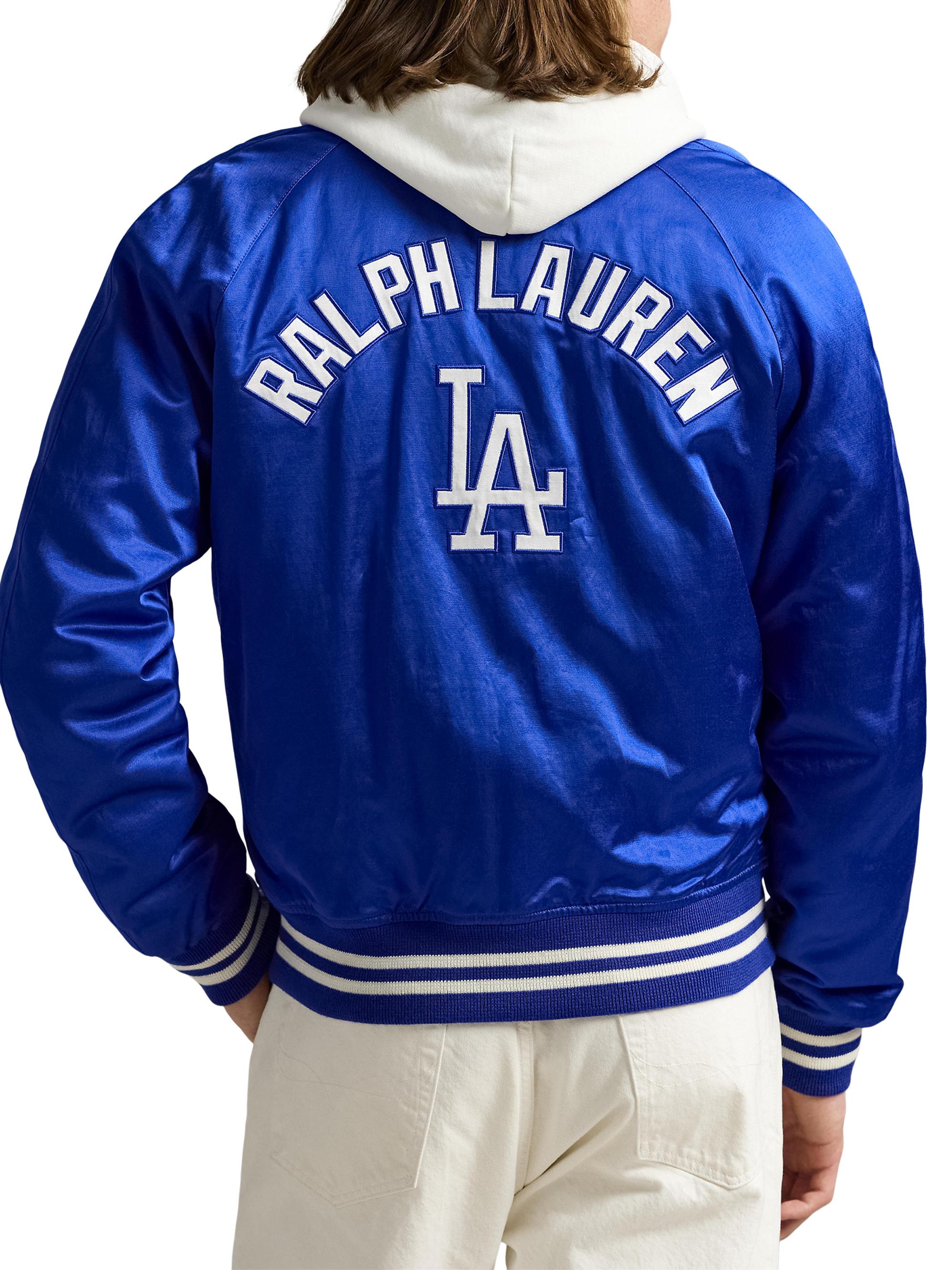 Polo Ralph Lauren Dodgers Satin Bomber Jacket | Saks Fifth Avenue