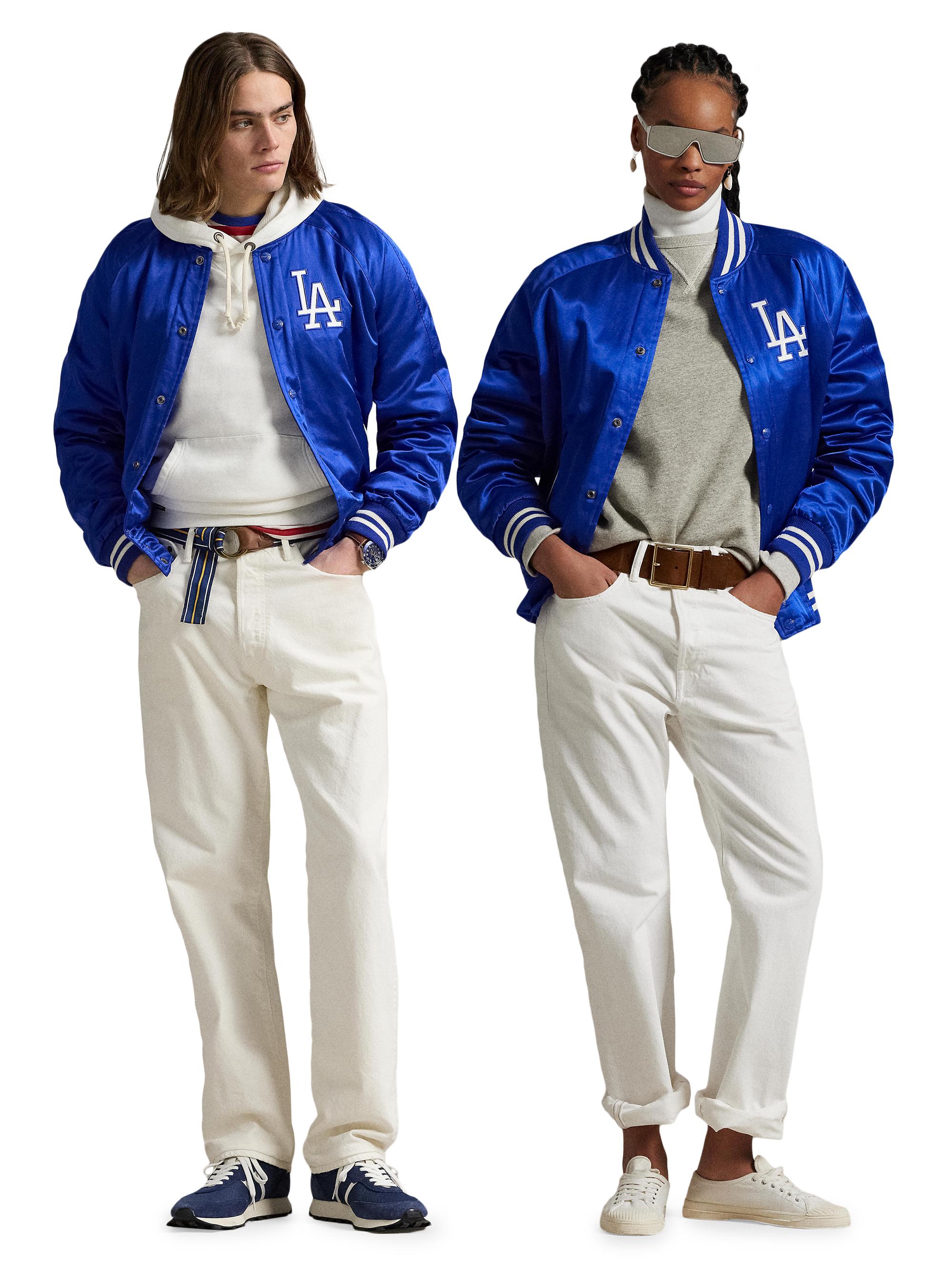 Ralph Lauren POLO スカジャン 未発売 愛夢幸 Polo Ralph Lauren Dodgers Satin Bomber Jacket | Saks Fifth