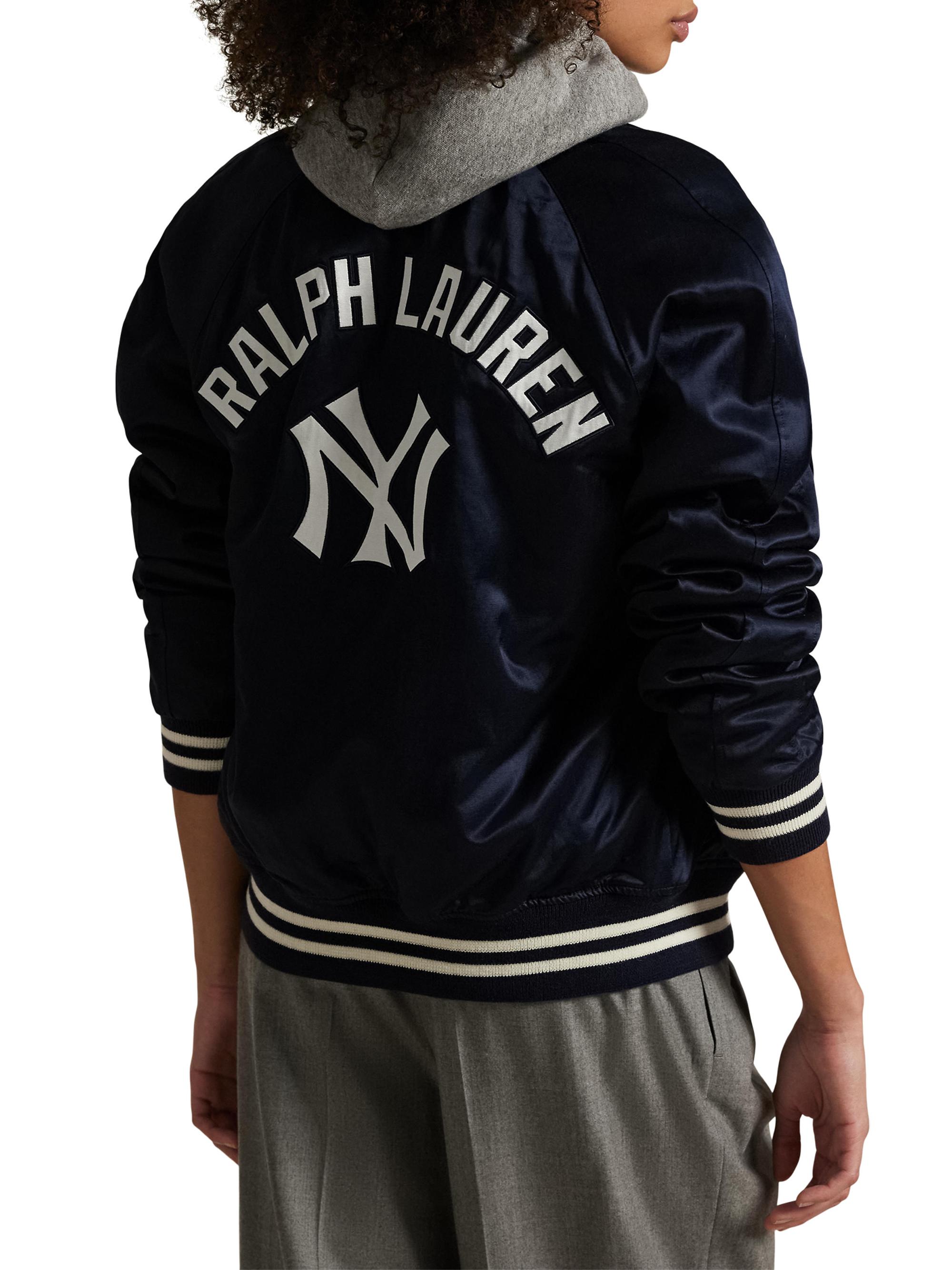Polo Ralph Lauren New York Yankees Satin Bomber Jacket | Saks