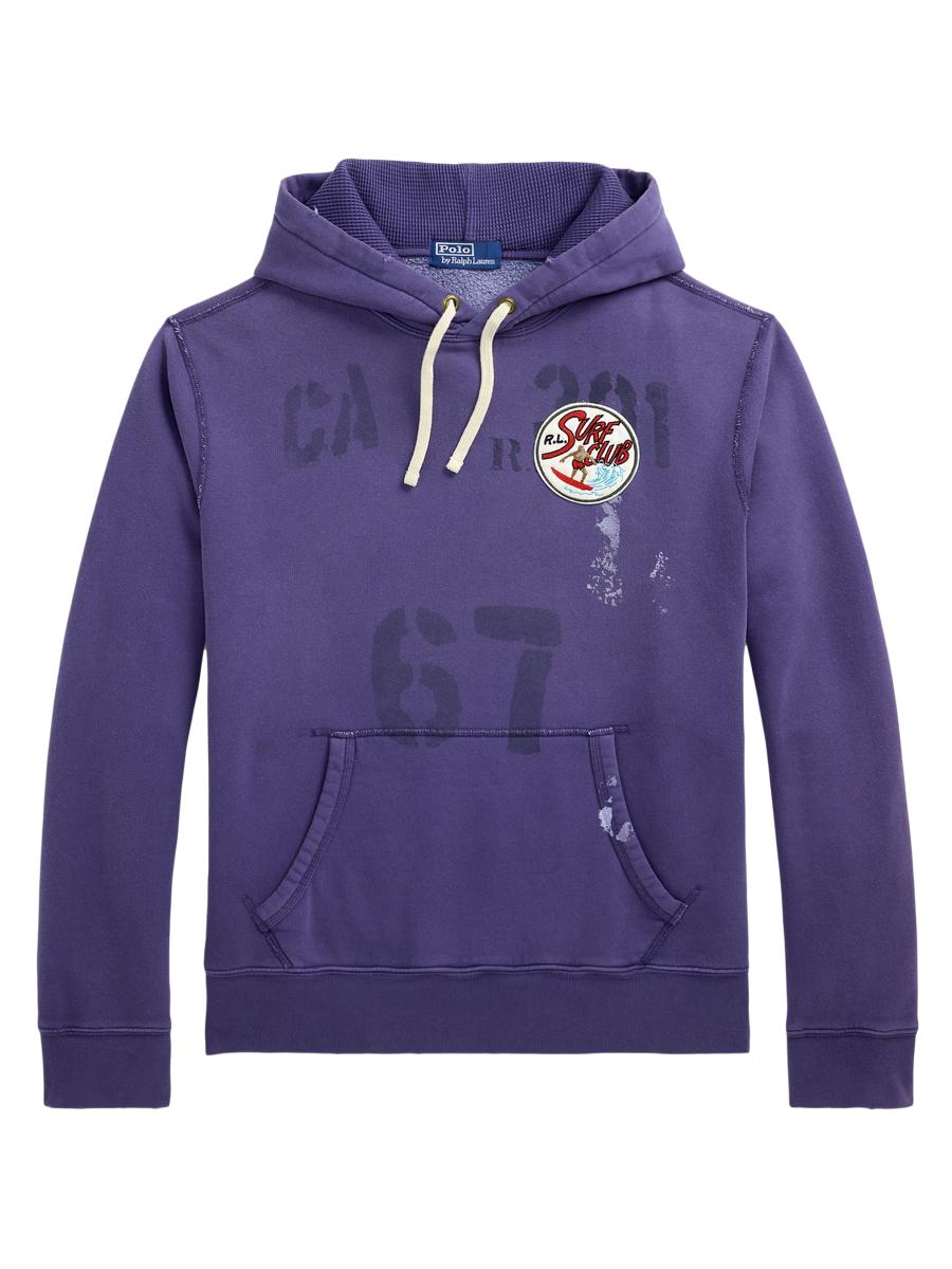 スウェット・トレーナー POLO RALPH LAUREN Vintage fit graphic fleece sweatshirt coat Vintage Fit Fleece Graphic Sweatshirt