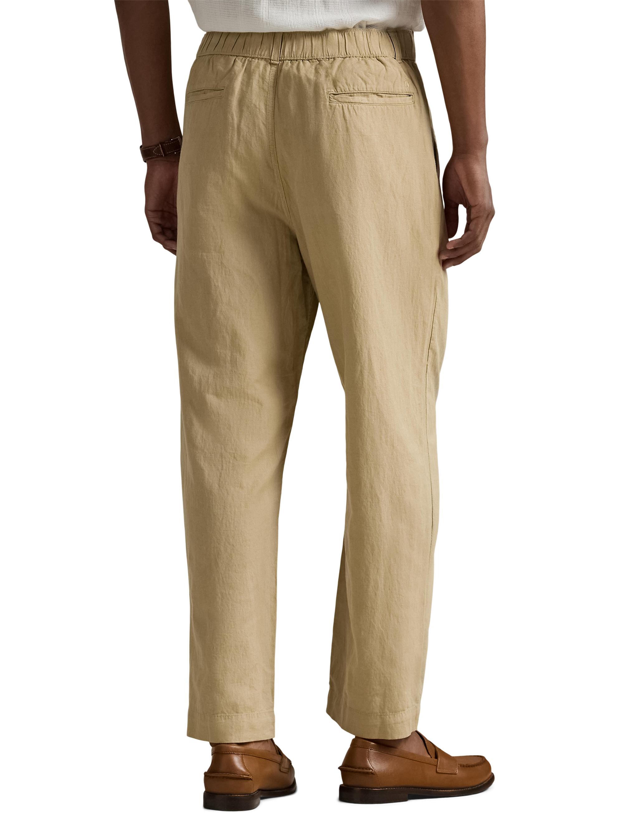 Polo Ralph Lauren Relaxed-Fit Linen-Cotton Pants | Saks Fifth Avenue
