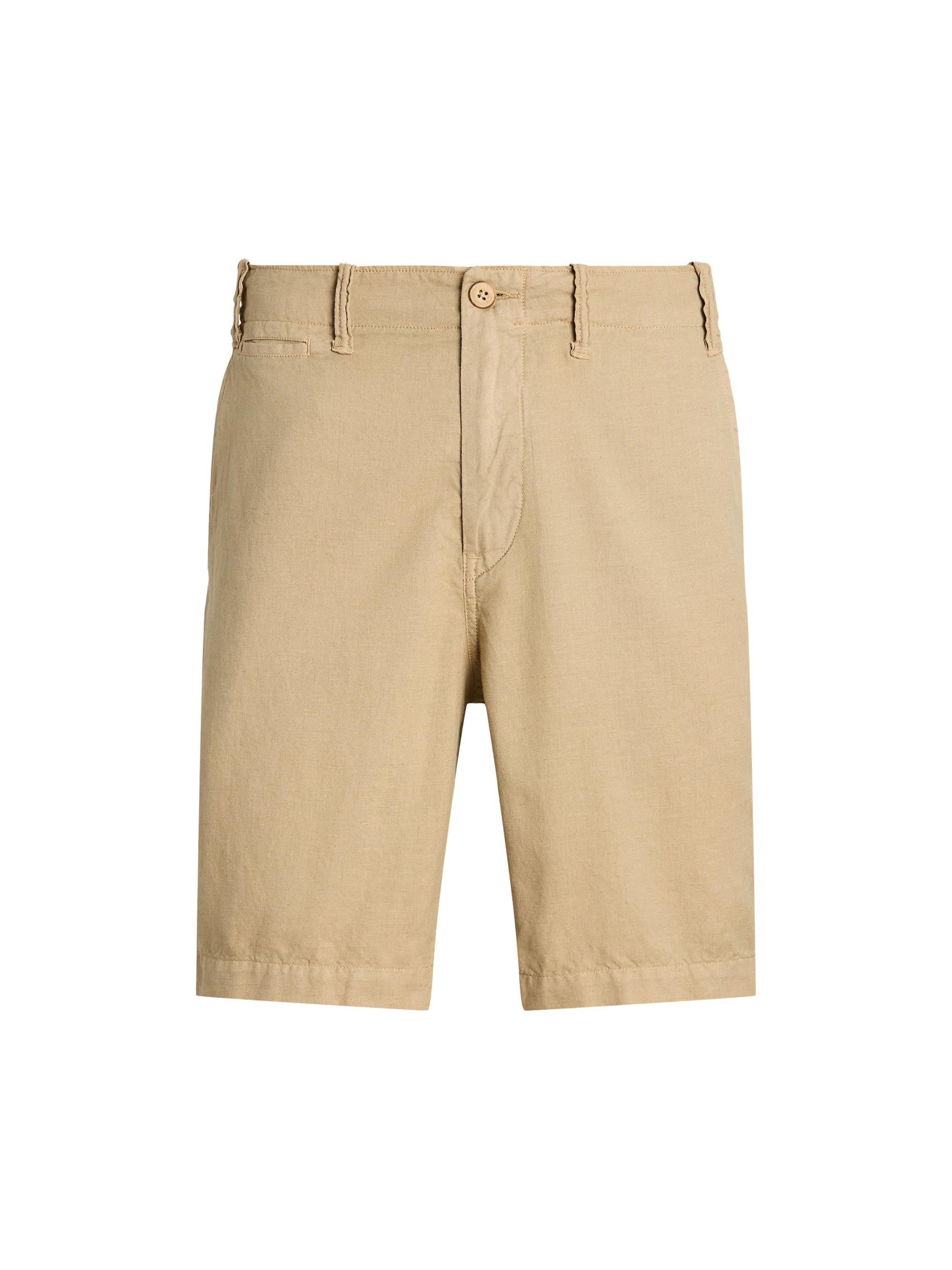 Polo Ralph Lauren Twill Flat-Front Shorts | Saks Fifth Avenue