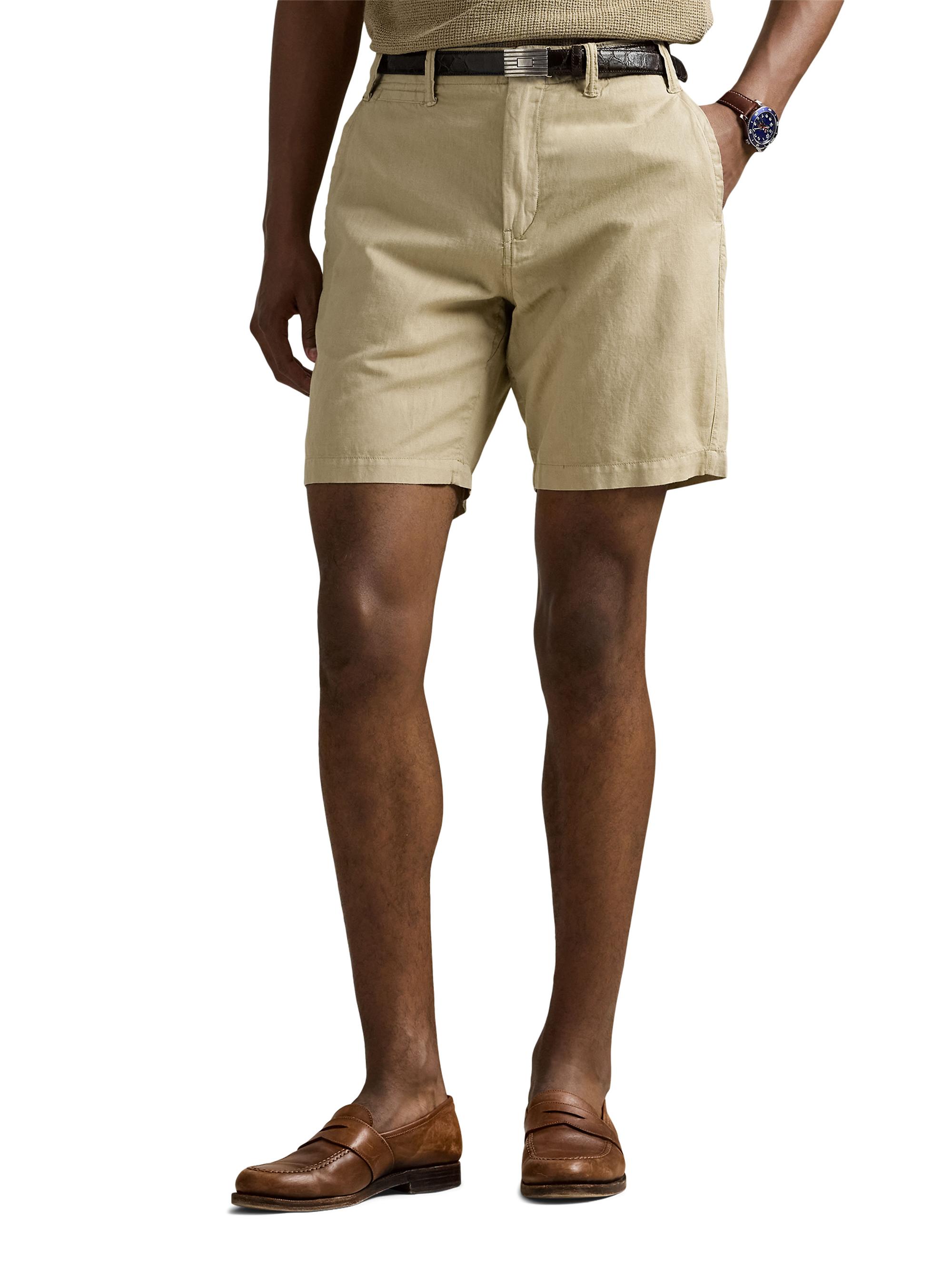8.5-Inch Classic-Fit Linen-Cotton Shorts