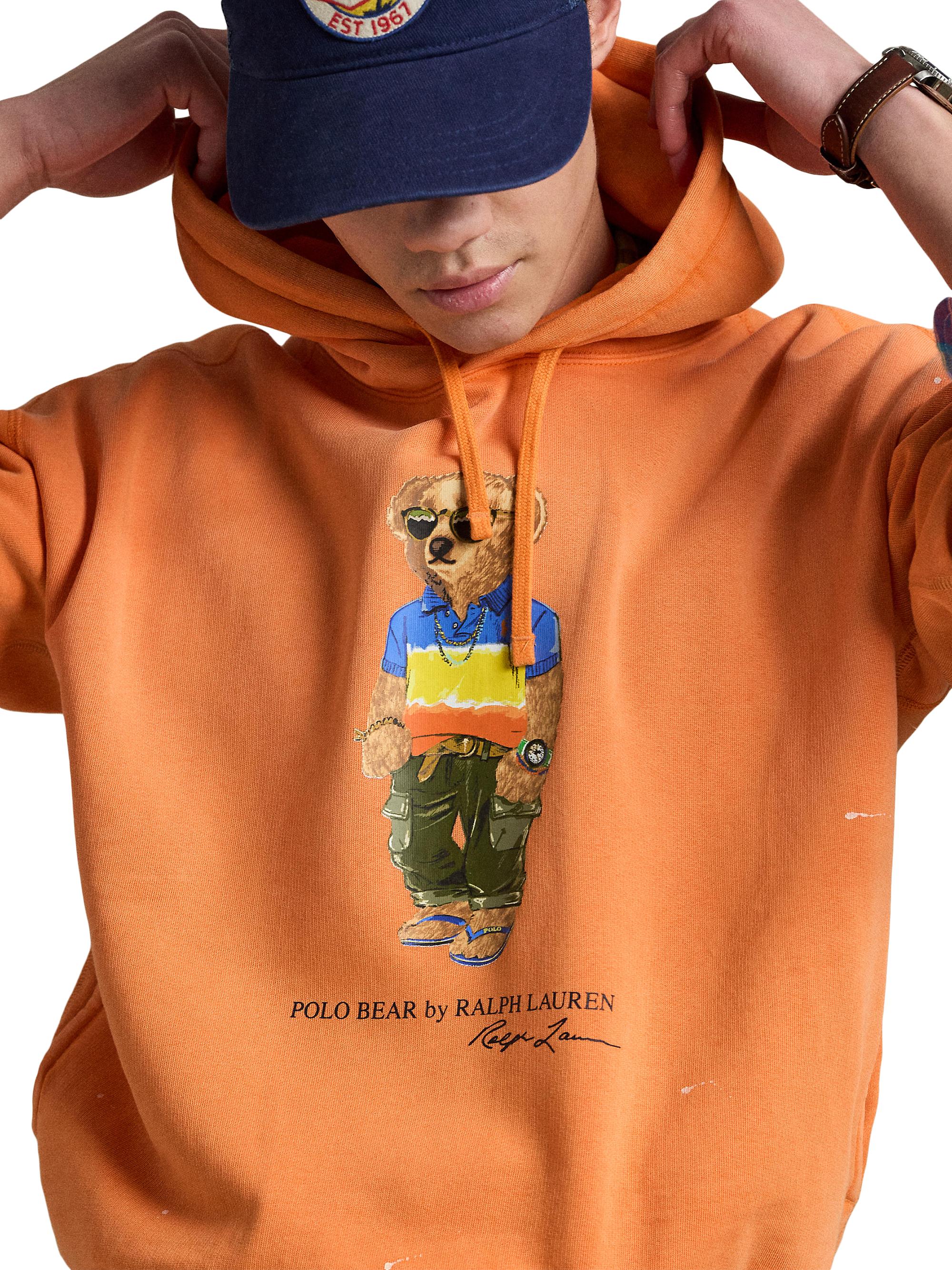 Polo Ralph Lauren Vintage-Fit Polo Bear Fleece Hoodie | Saks Fifth