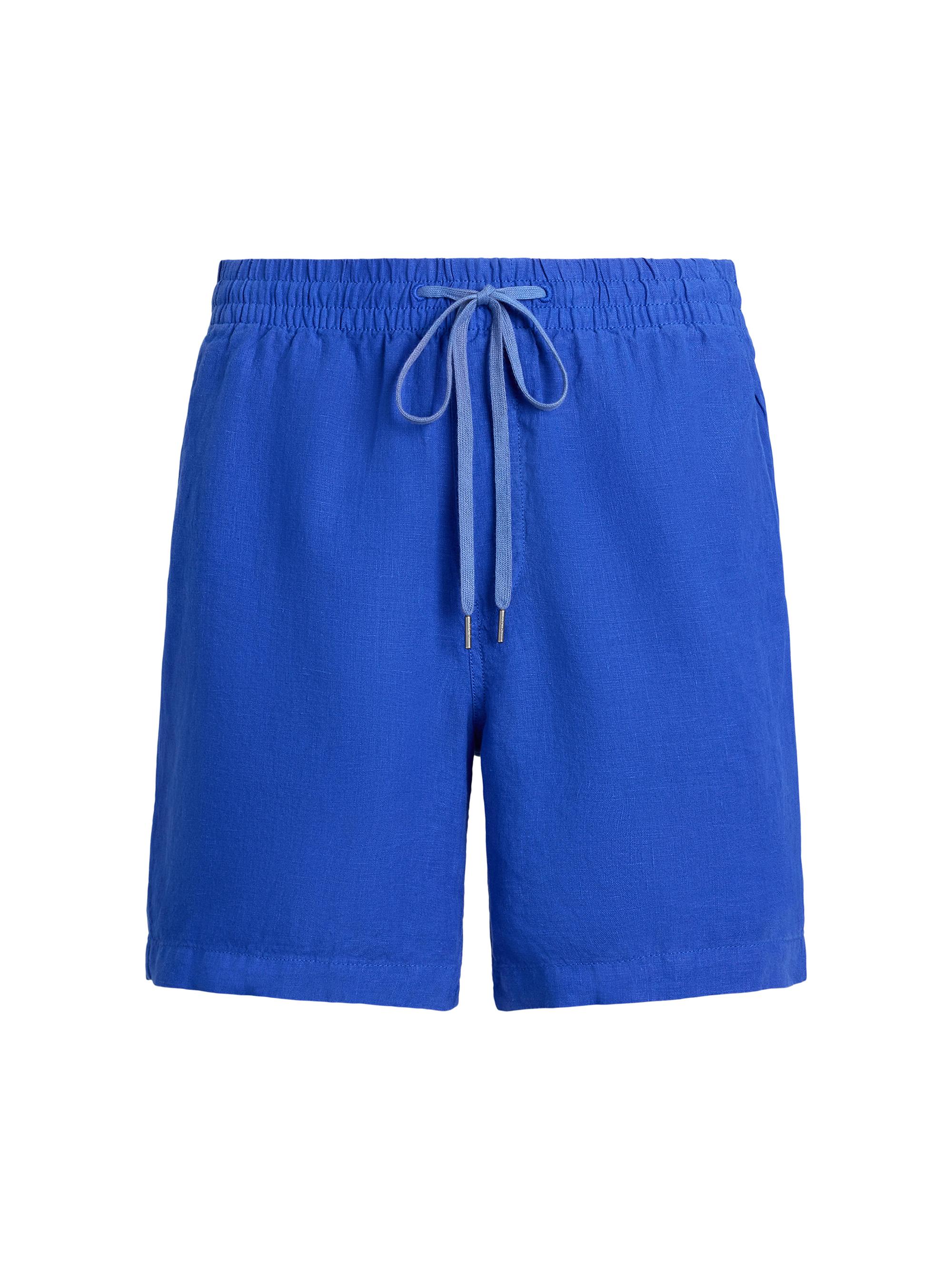 Polo Ralph Lauren Men's 6-Inch Polo Prepster Linen Short - New Iris Blue