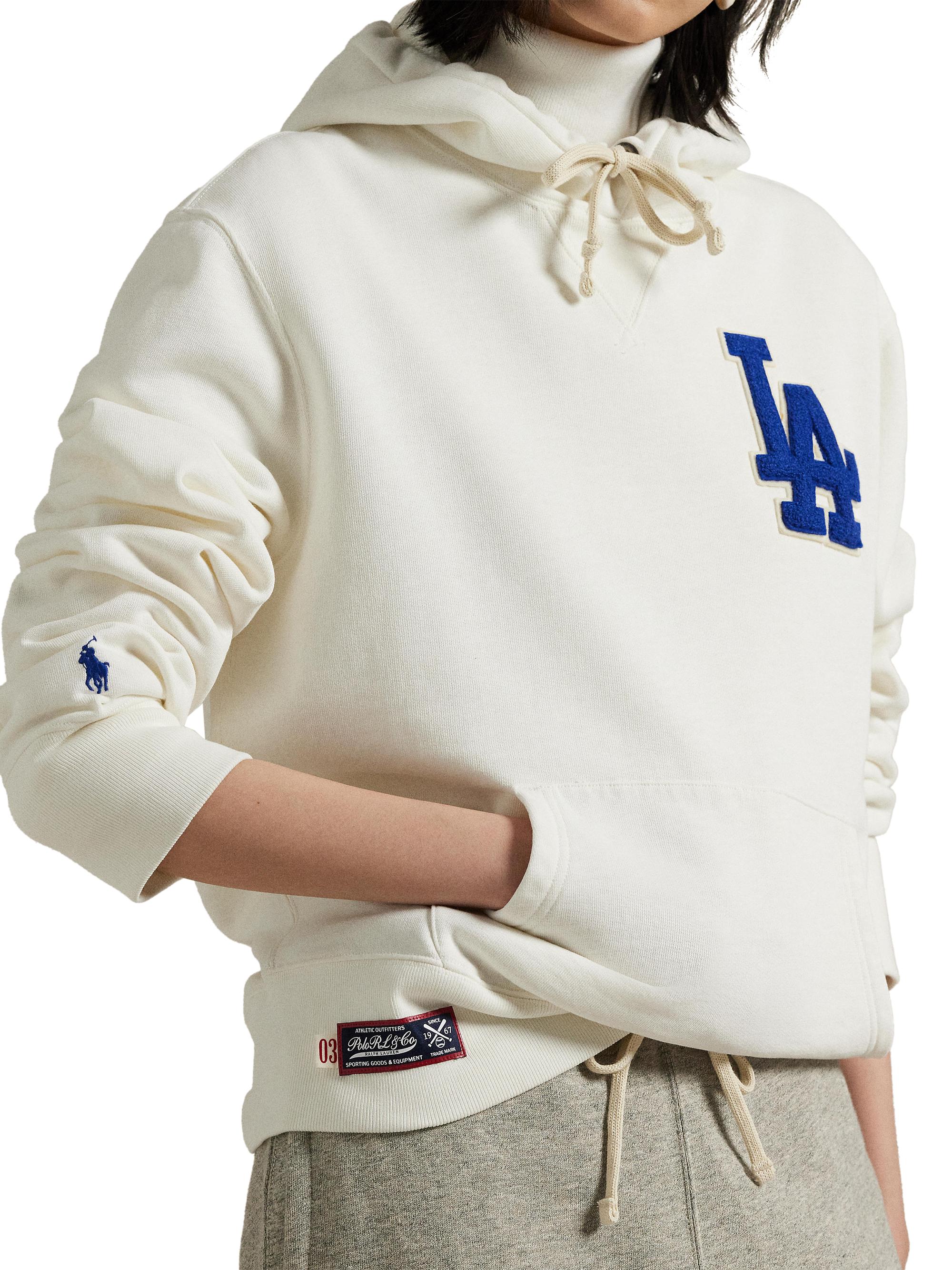 セール中！【正規品】Polo Ralph Lauren ドジャースフーディXL コラボ Polo Ralph Lauren × MLB ドジャース フリース パーカー (POLO