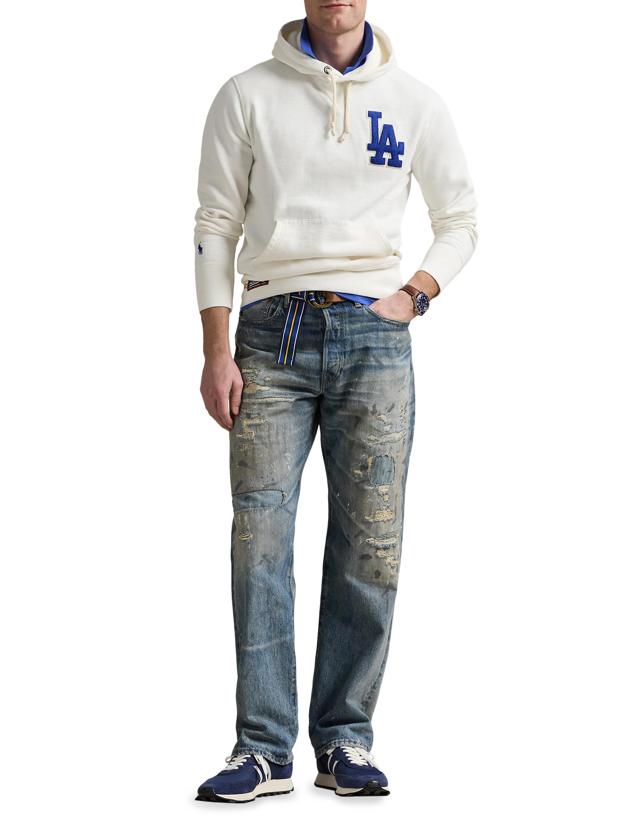 Polo Ralph Lauren MLB Dodgers Fleece Hoodie | Saks Fifth Avenue