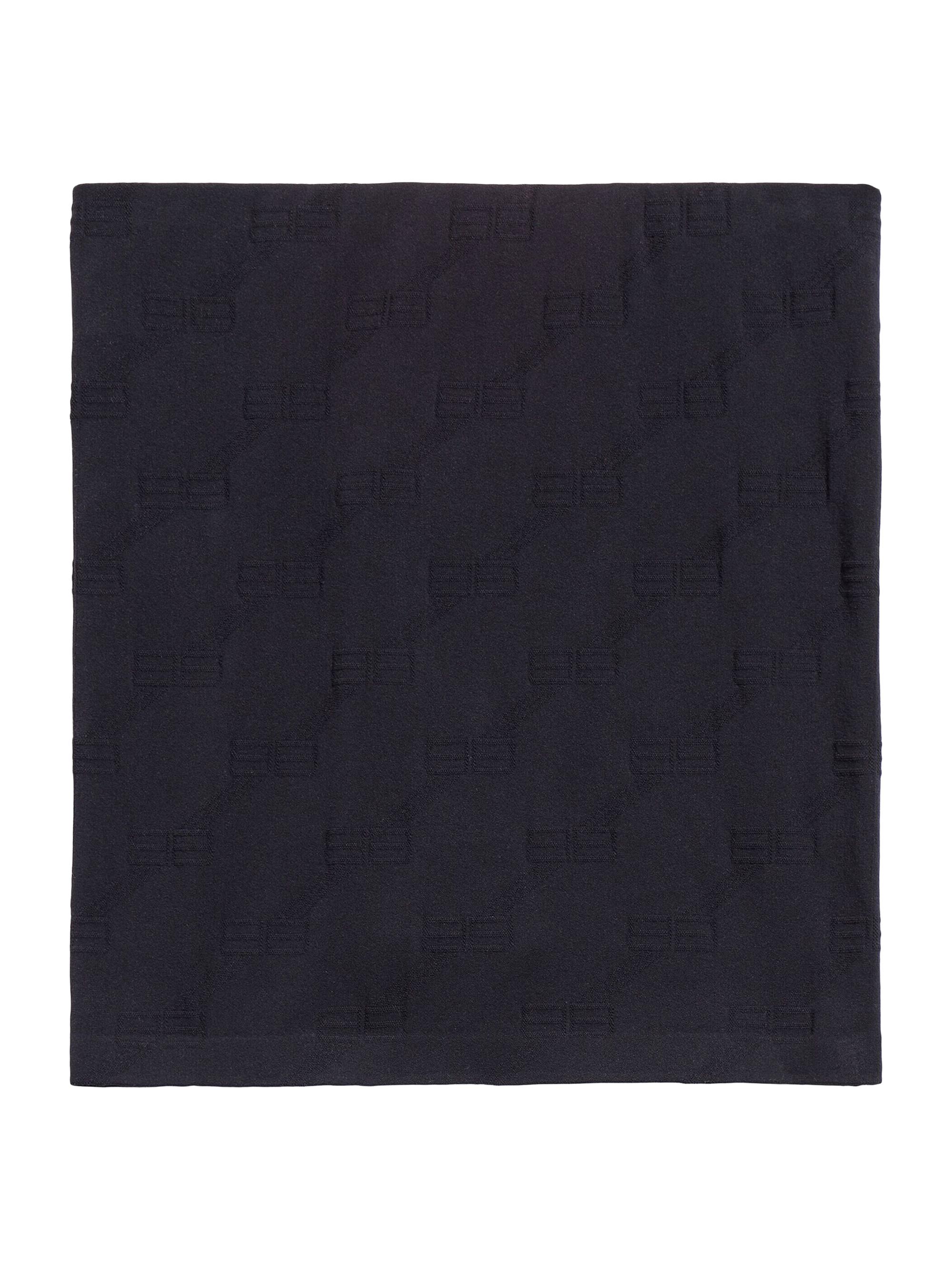 Balenciaga Women's BB Monogram Swim Mini Skirt - Black