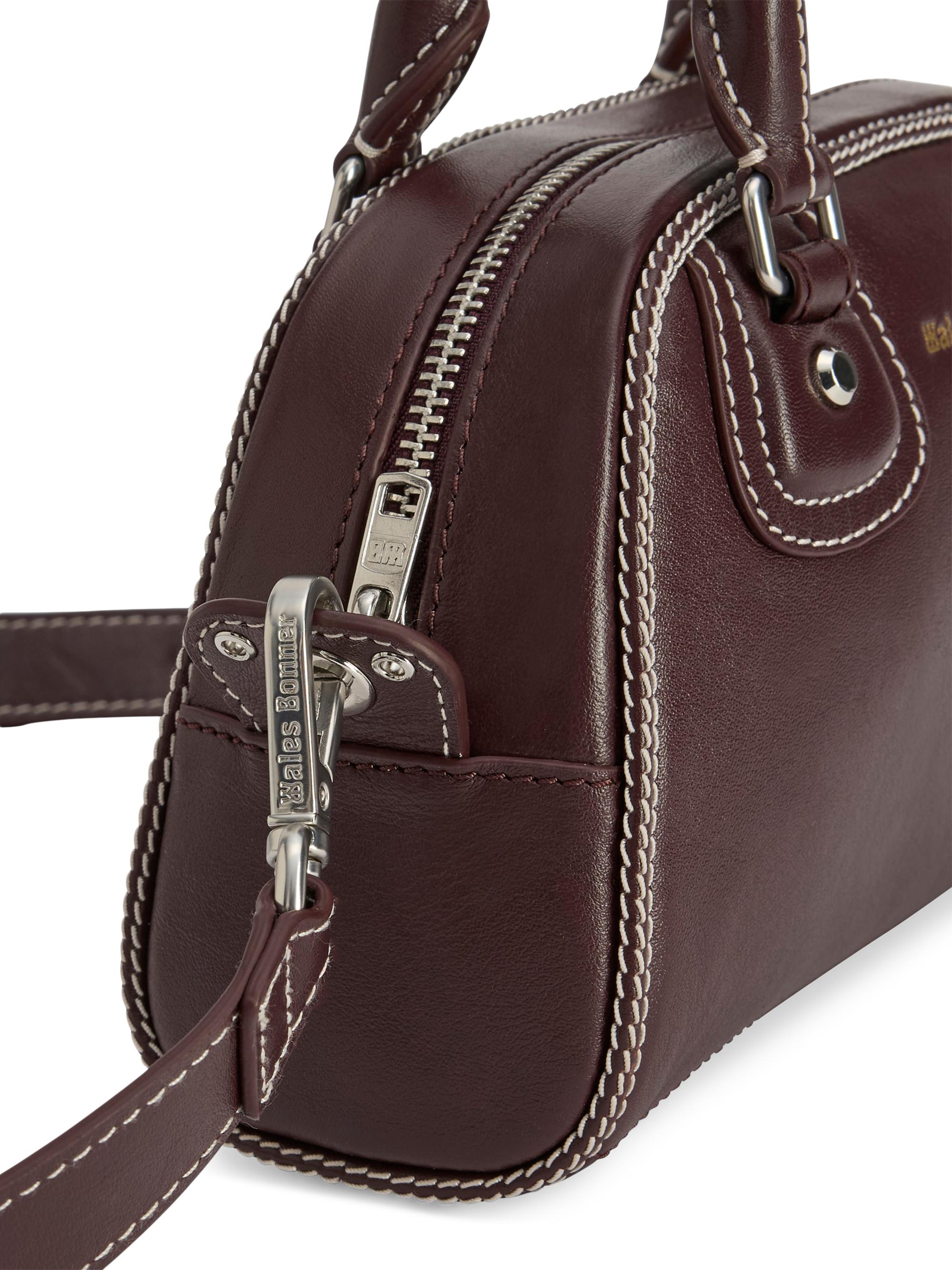 adidas adidas x Wales Bonner Small Leather Bowling Bag | Saks