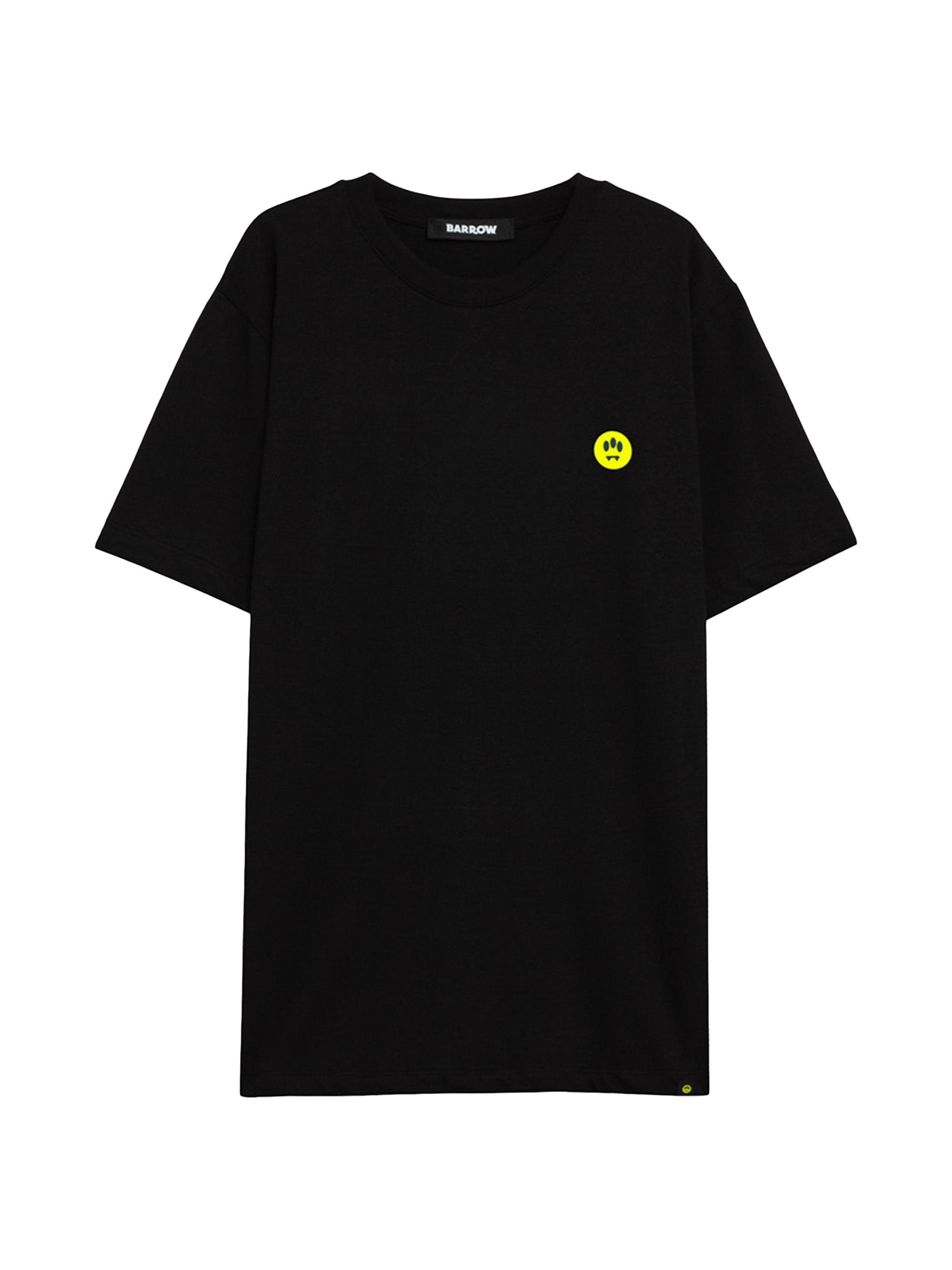 Barrow Men's Patch-Detailed Cotton Jersey T-Shirt - Nero Black