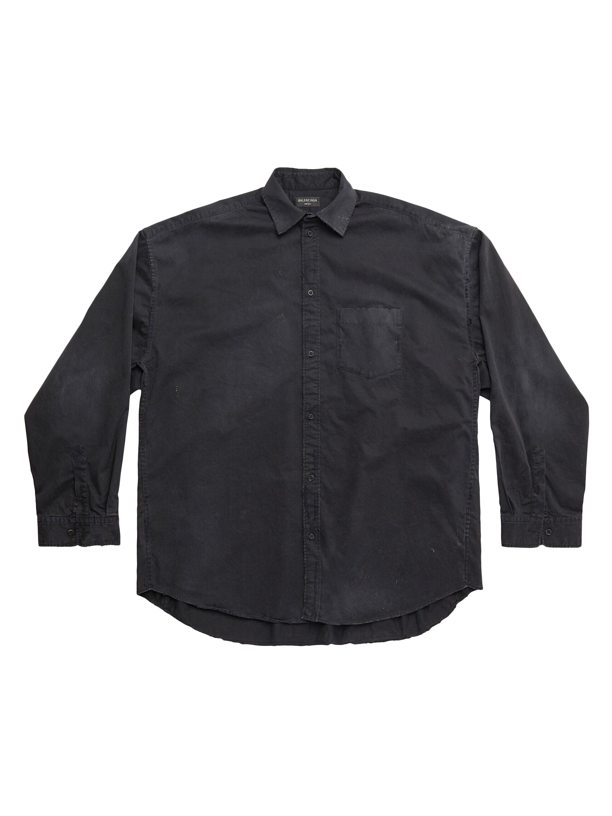 BALENCIAGA WARDROBE ブラックシャツ SHANGHAI 10 BALENCIAGA WARDROBE ブラックシャツ SHANGHAI 10 Balenciaga