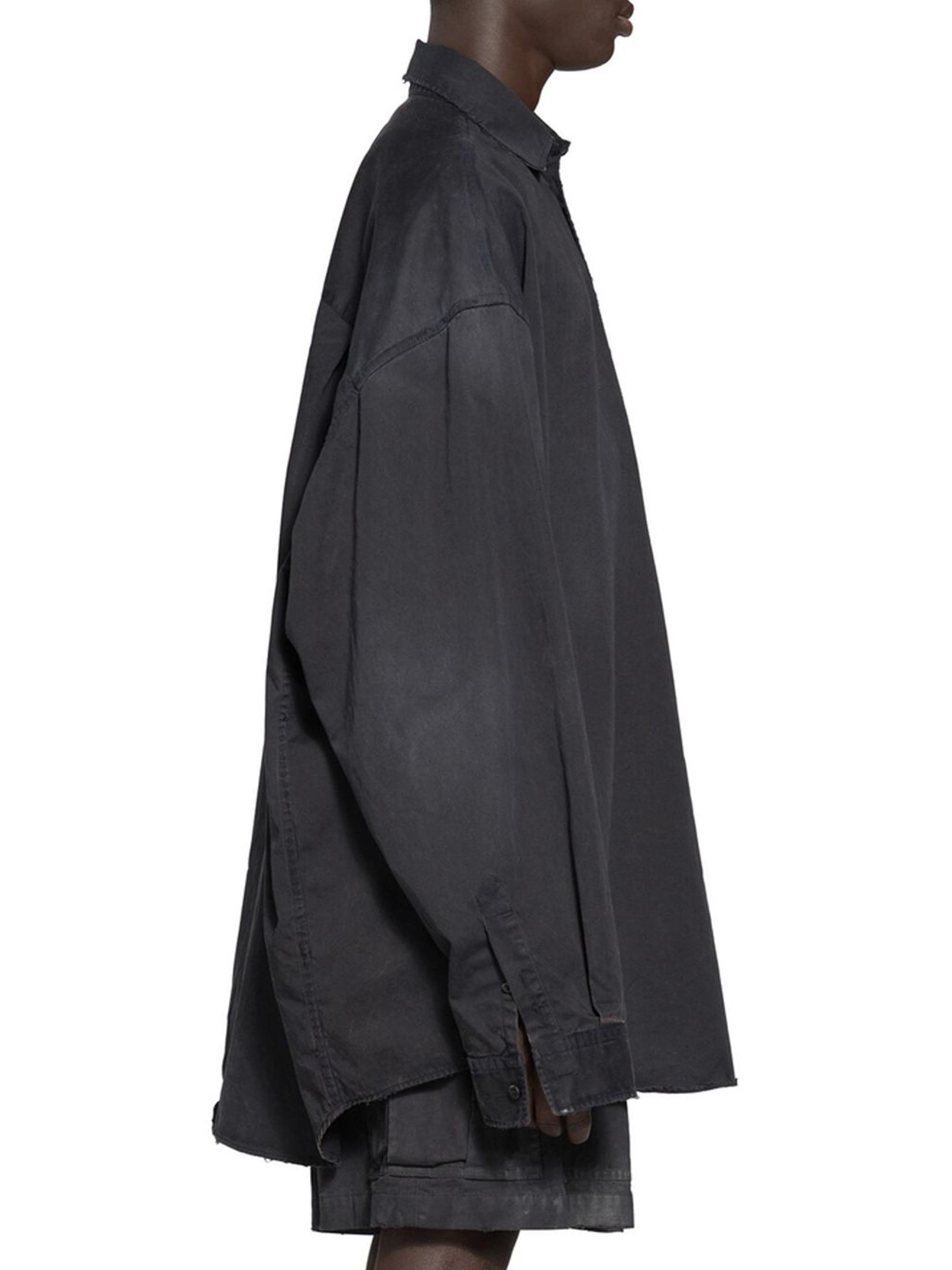 Balenciaga Goth Oversized Shirt | Saks Fifth Avenue