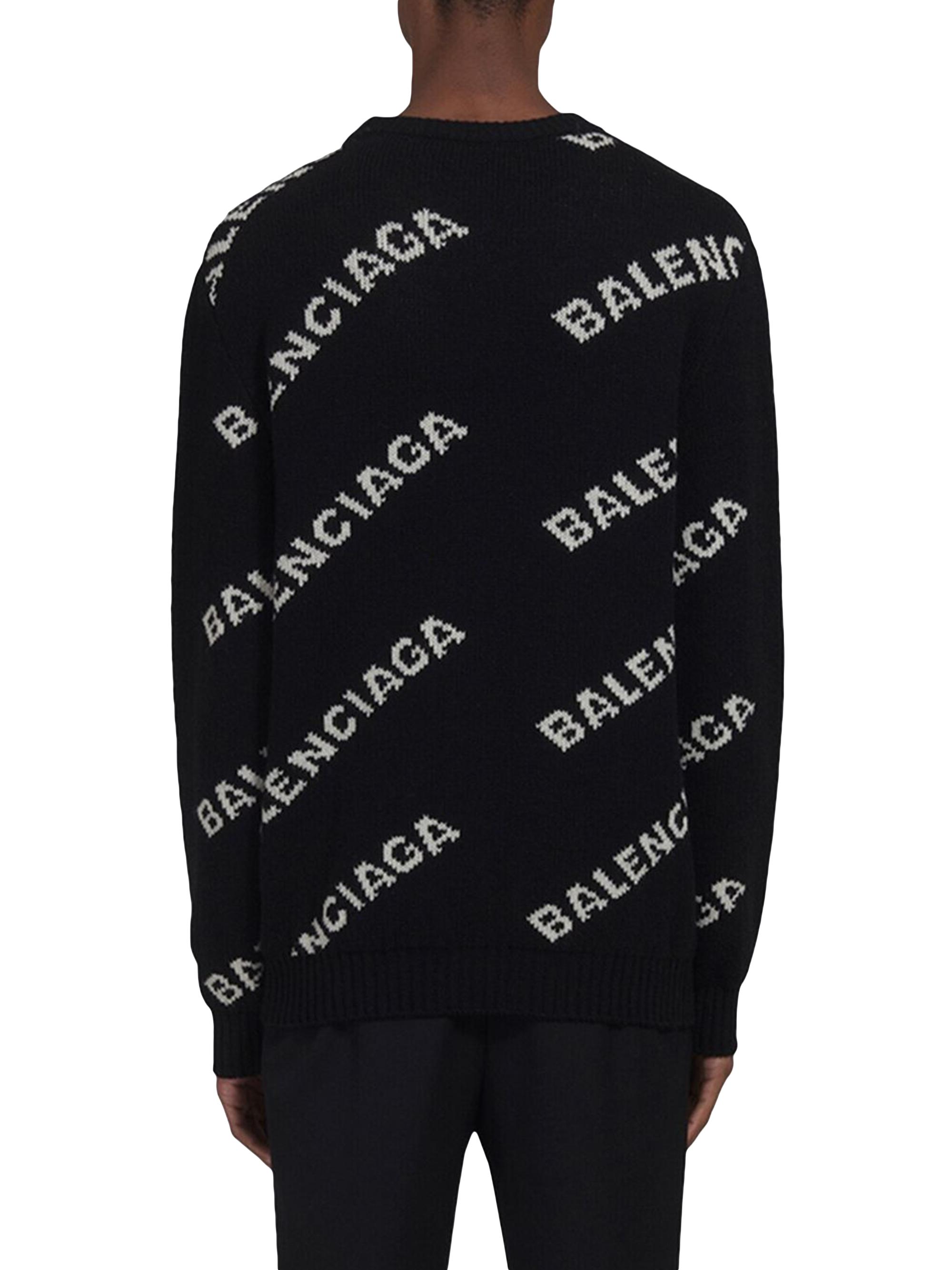 BALENCIAGA ブラック ロゴスウェット 0400022588835_BLACK?wid=600&
