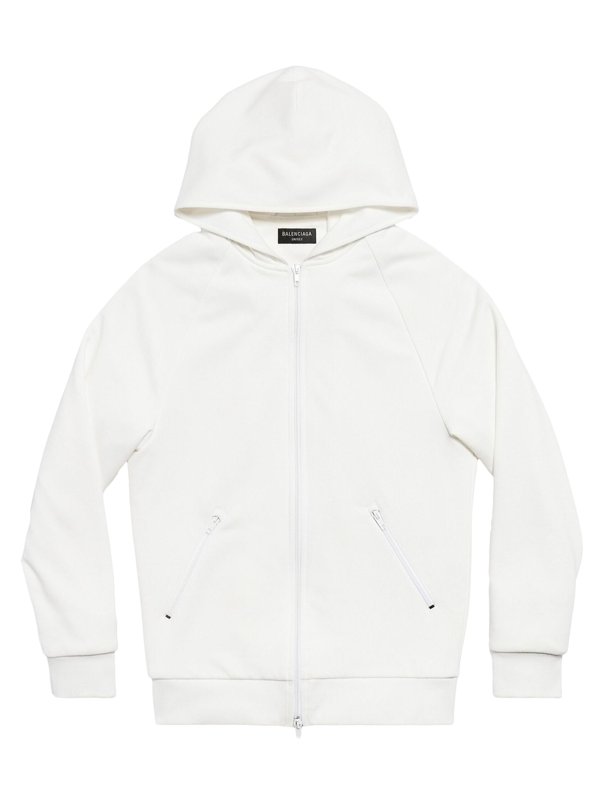 BALENCIAGA UnitySportsIcon ジップアップ Hoodie 0400022588885_WHITE?wid=600&