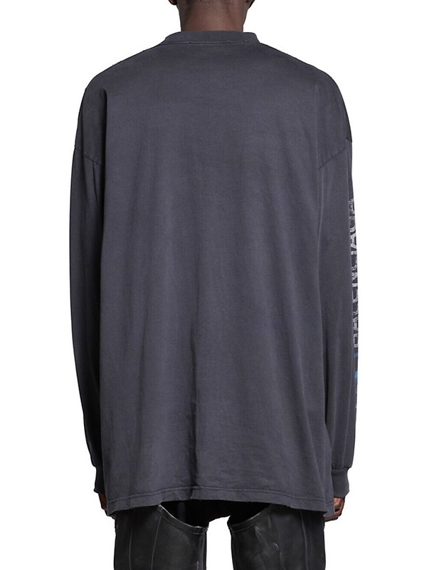 Shop Balenciaga Surfer Long Sleeve Oversized T-Shirt | Saks Shop Balenciaga Surfer Long Sleeve Oversized T-Shirt | Saks