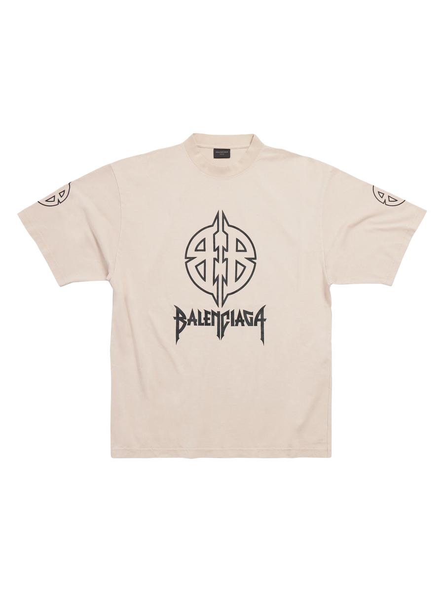 BALENCIAGA バレンシアガ 23SS Heavy Metal Logo T-Shirt ベビー
